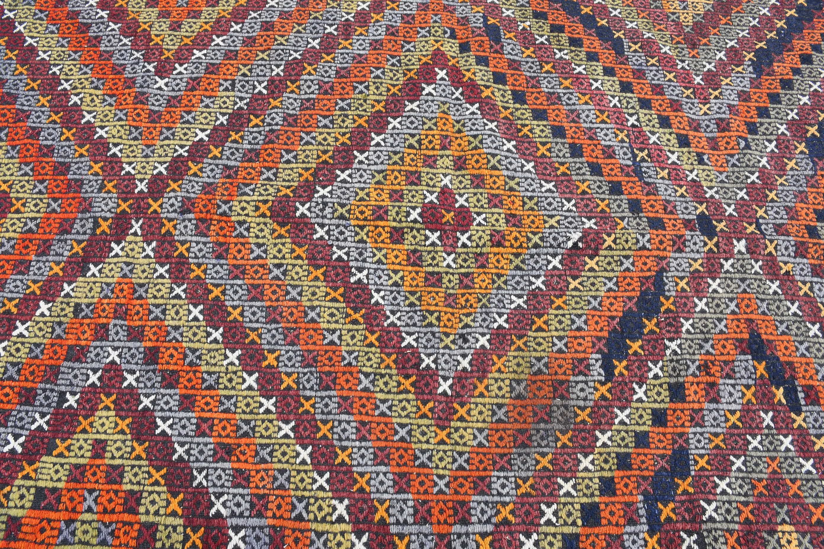 Türk Halıları, Kilim, Fas Halısı, Oturma Odası Halıları, Vintage Halılar, Yeşil 4.5x7.5 ft Alan Halısı, Yer Halıları, Vintage Dekor Halıları