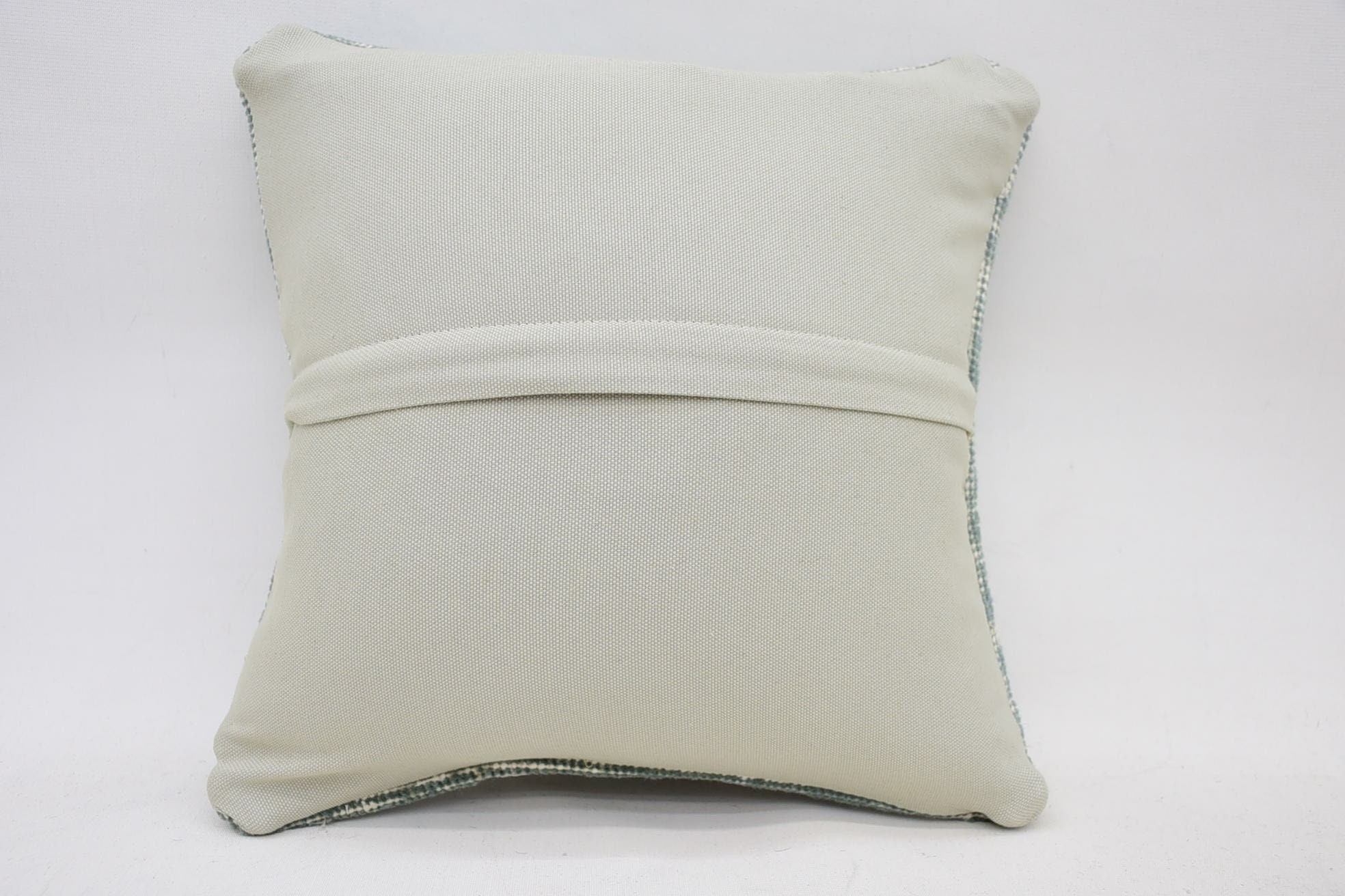 Antique Pillows, Vintage Kilim Pillow Pillow Case, Southwestern Cushion Case, Kilim Pillow Cover, 14"x14" Blue Pillow Cover, Kilim Pillow