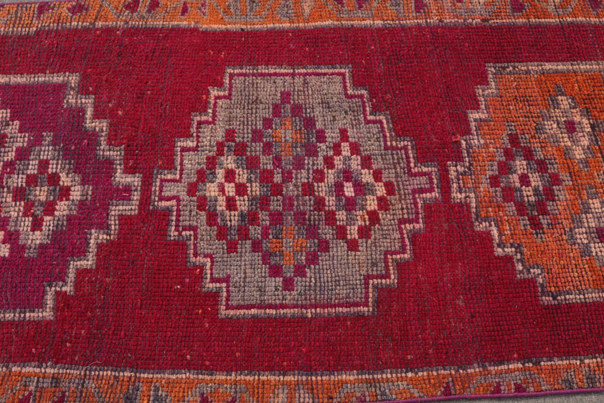 Kitchen Rug, Rugs for Stair, Stair Rug, 2.9x10.1 ft Runner Rugs, Turkish Rugs, Red Bedroom Rug, Antique Rugs, Floor Rug, Vintage Rugs