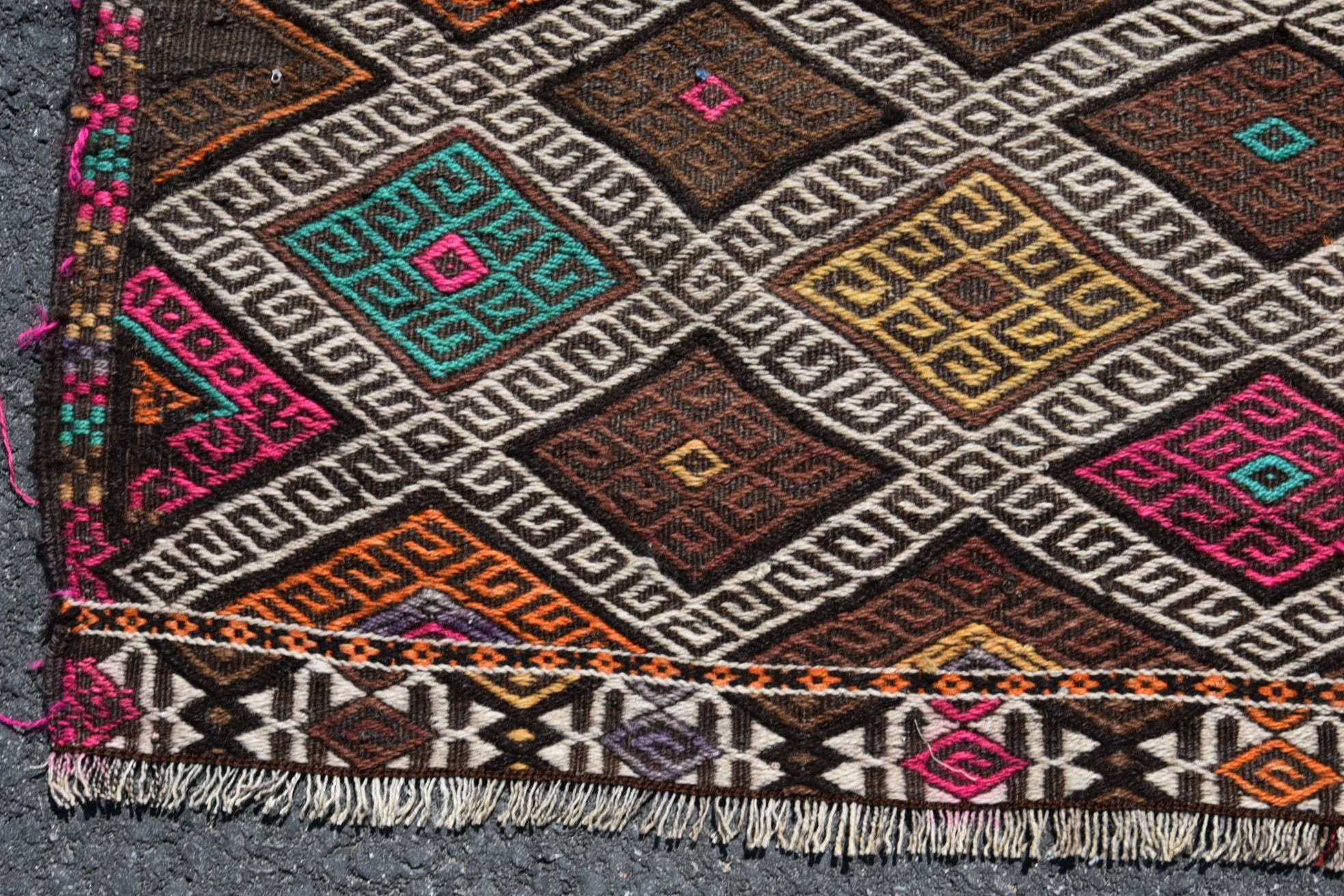 Anadolu Halıları, Mutfak Halısı, Kilim, Türk Halısı, Vintage Halılar, Giriş Halısı, Oryantal Halı, Çocuk Odası Halıları, 3,8x5,3 ft Accent Halı, Boho Halı