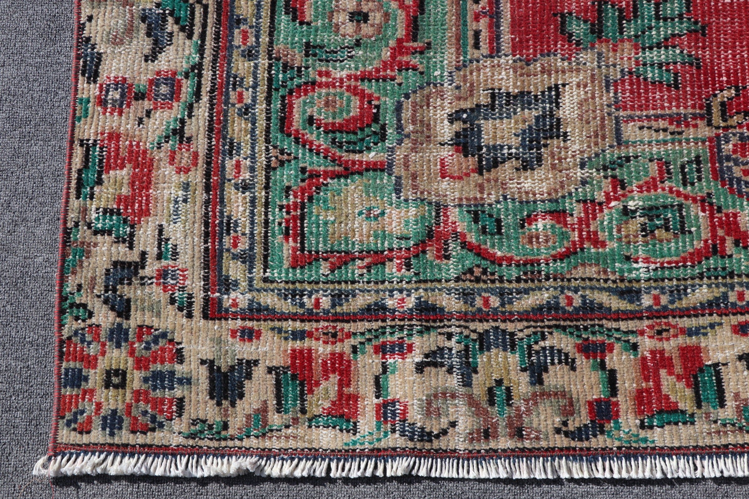 Turkish Rug, Art Rug, Home Decor Rugs, Dining Room Rug, Bedroom Rug, Red  5.2x8.5 ft Large Rugs, Vintage Rug, Rugs for Bedroom