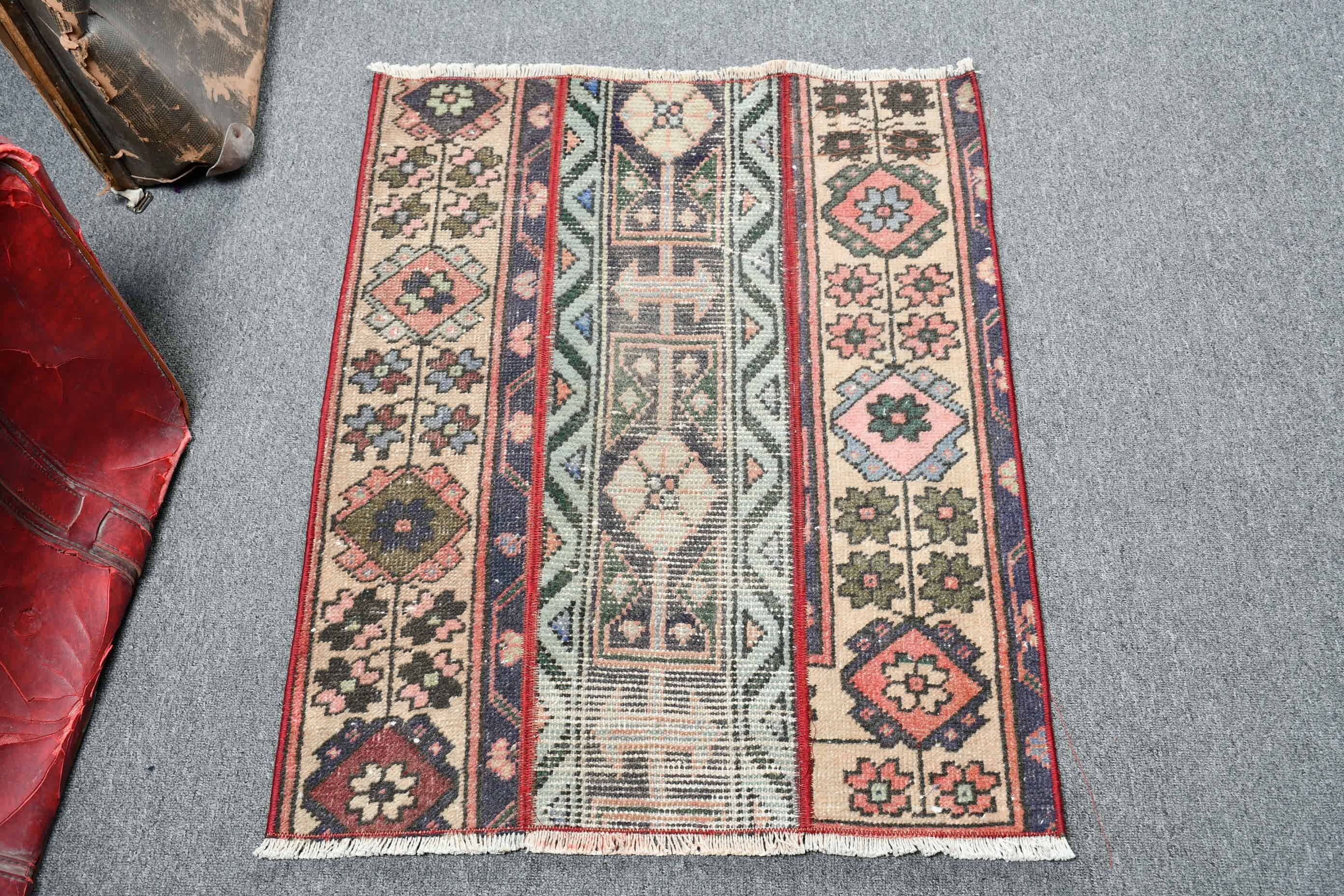 Yatak odası Halı, Yatak odası Halı, Nostaljik Halı, Araba paspası Halı, Bej Anadolu Halı, Antik Halı, 65x87 cm Küçük Halı, Giriş Halı