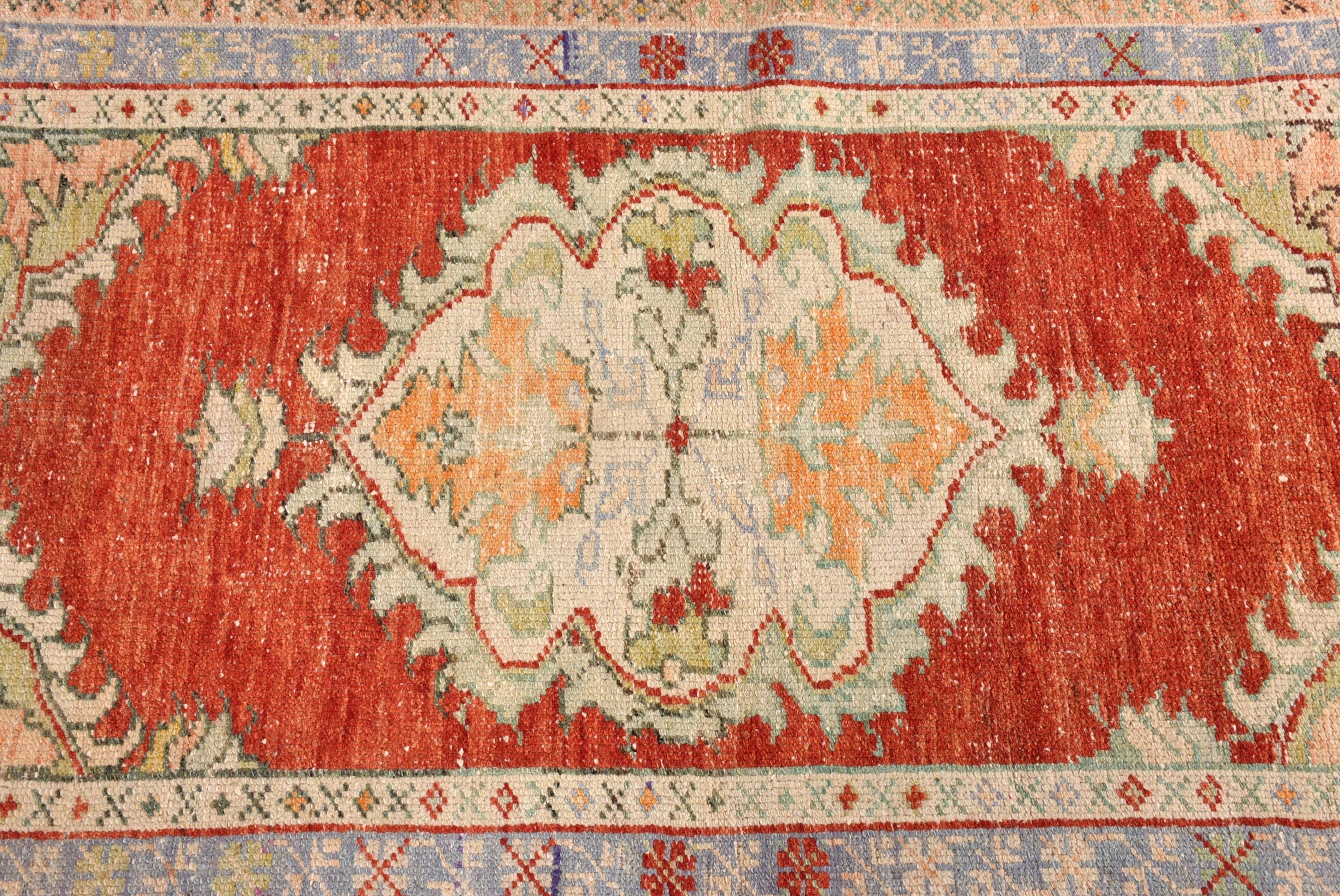 Boho Halılar, Küçük Boho Halı, Türk Halısı, Sanatsal Halılar, Küçük Alan Halısı, 2,7x5 ft Küçük Halılar, Yatak Odası Halısı, Yeşil Nötr Halı, Vintage Halılar