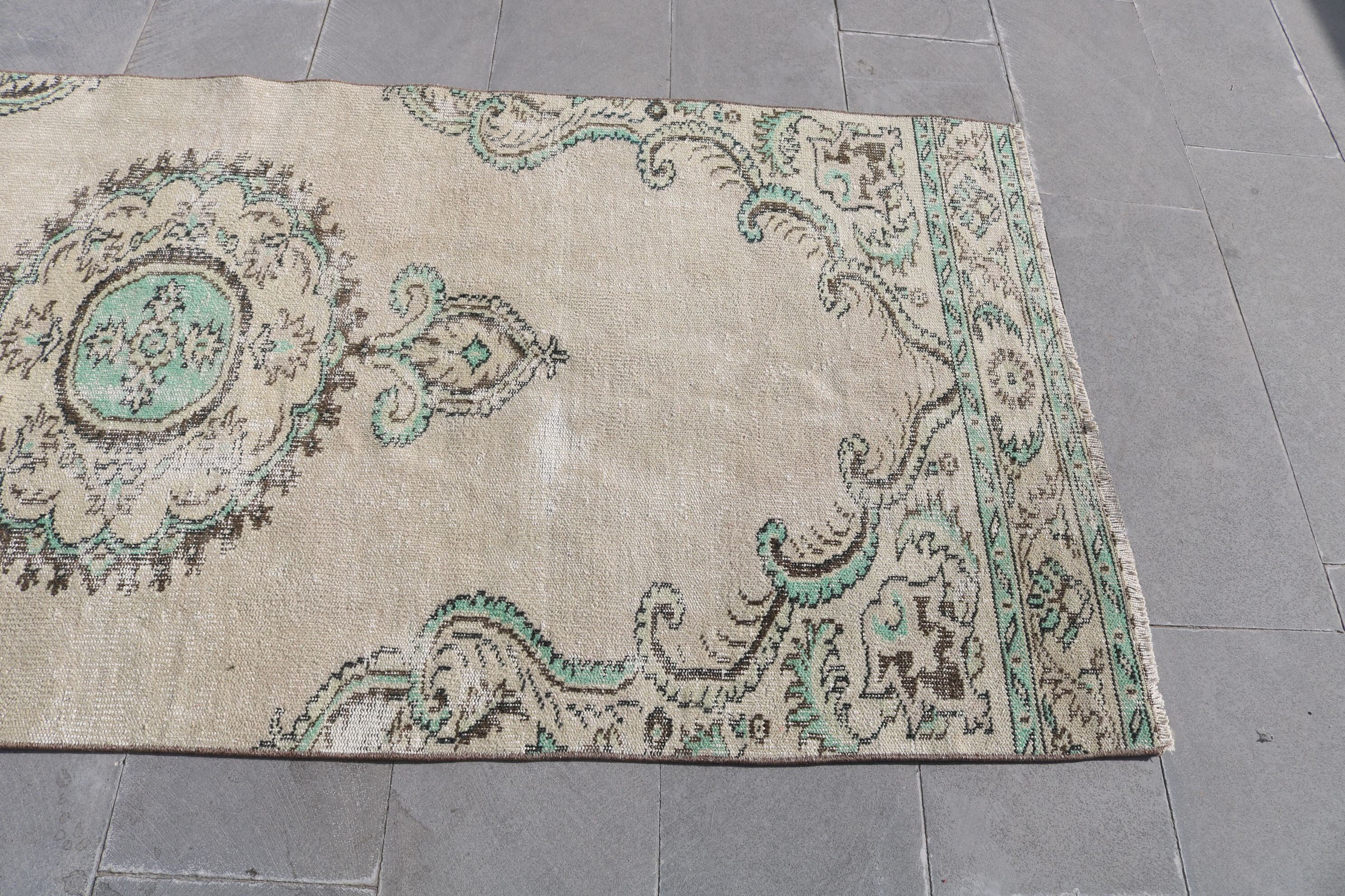 Old Rug, Boho Area Rug Rugs, Kitchen Rug, Indoor Rugs, Vintage Rugs, Rugs for Bedroom, Colorful Rugs, 3.7x8.4 ft Area Rug, Turkish Rug