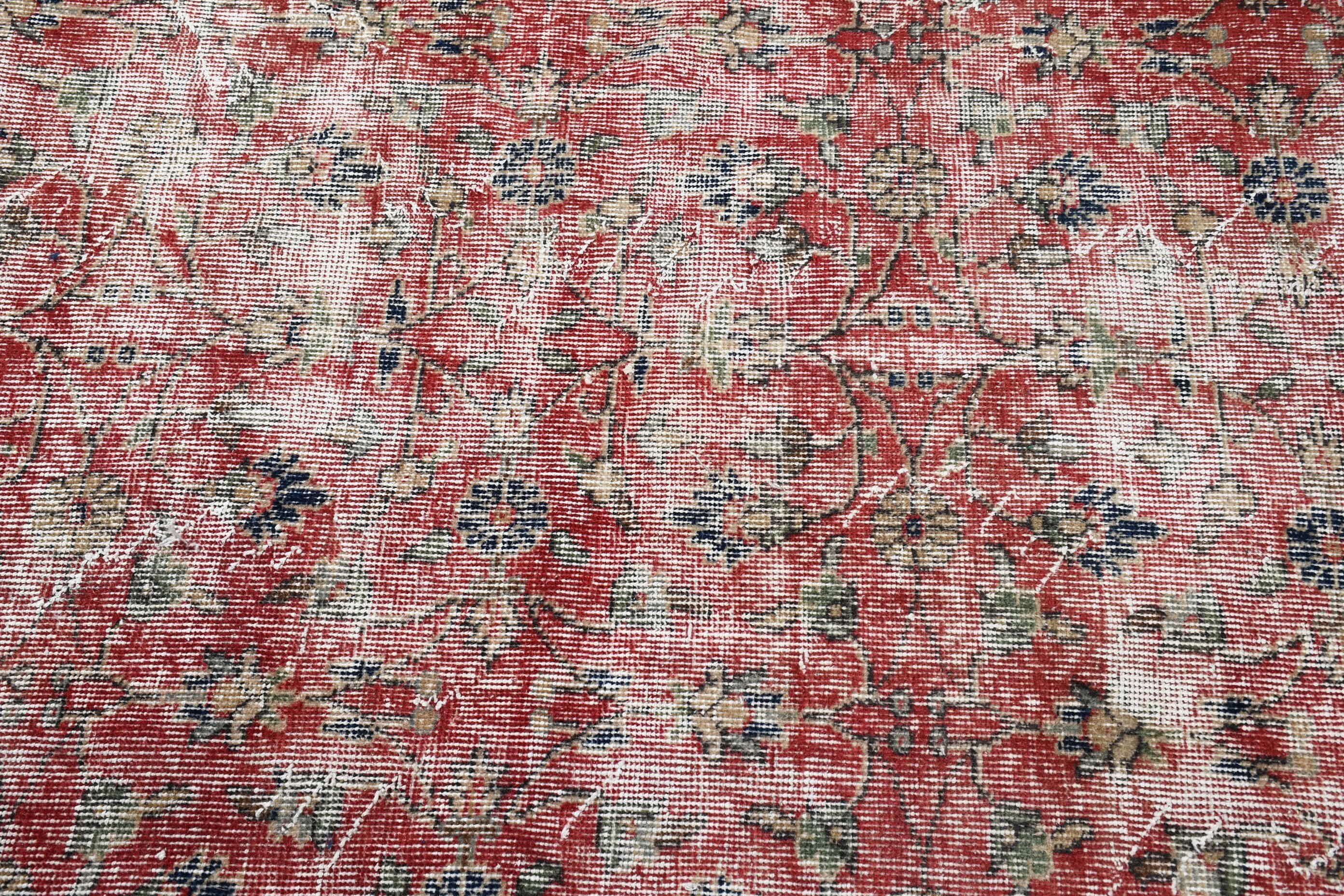 Bedroom Rugs, Red Cool Rug, 4.7x8.1 ft Area Rug, Rugs for Bedroom, Cool Rug, Turkish Rugs, Dining Room Rug, Vintage Rugs, Vintage Decor Rug