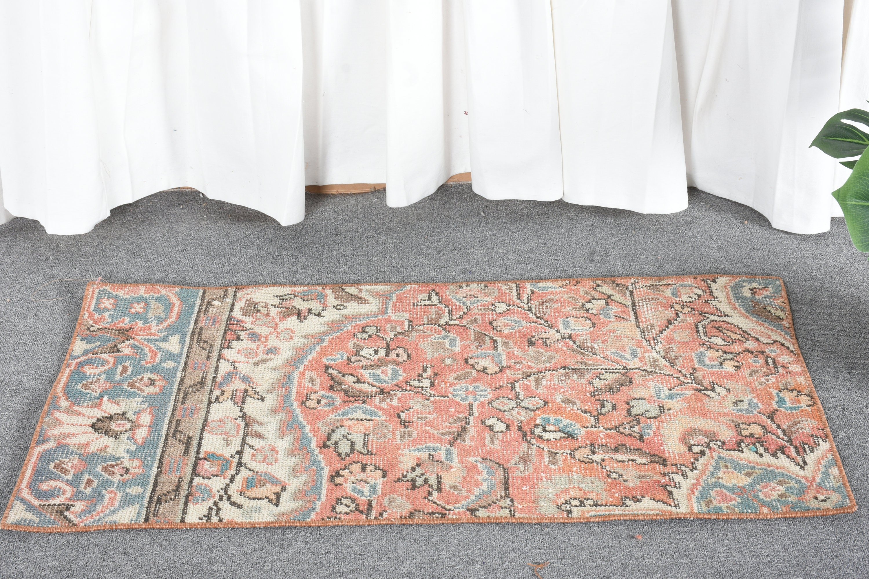 Bath Rugs, Rugs for Car Mat, Entry Rug, 1.5x3 ft Small Rugs, Bedroom Rug, Antique Rugs, Vintage Rug, Brown Kitchen Rug, Turkish Rug