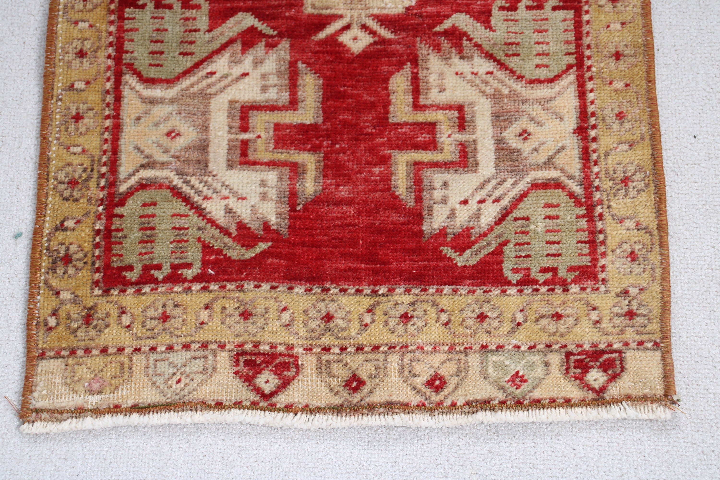 Vintage Rugs, Bath Rugs, Home Decor Rugs, 1.5x3.1 ft Small Rug, Turkish Rug, Kitchen Rugs, Neutral Rug, Beige Antique Rug, Traditional Rugs