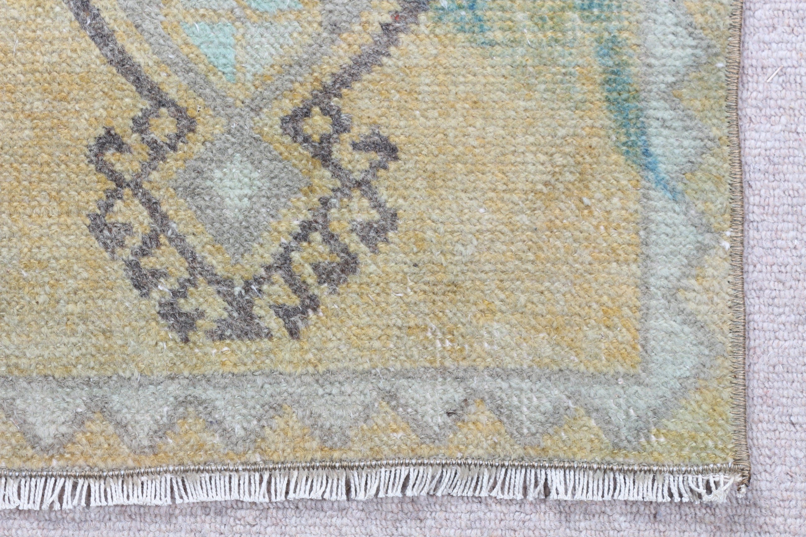 Rugs for Bath, Vintage Rugs, Kitchen Rugs, Door Mat Rug, Anatolian Rug, Beige Cool Rug, 1.5x3.2 ft Small Rug, Turkish Rugs, Nursery Rug