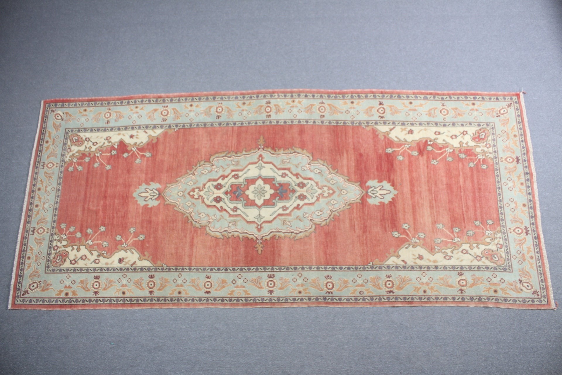 Red Kitchen Rug, Antique Rug, Rugs for Bedroom, Bedroom Rug, Dining Room Rug, Salon Rug, Turkish Rug, 5.2x11.9 ft Large Rug, Vintage Rug