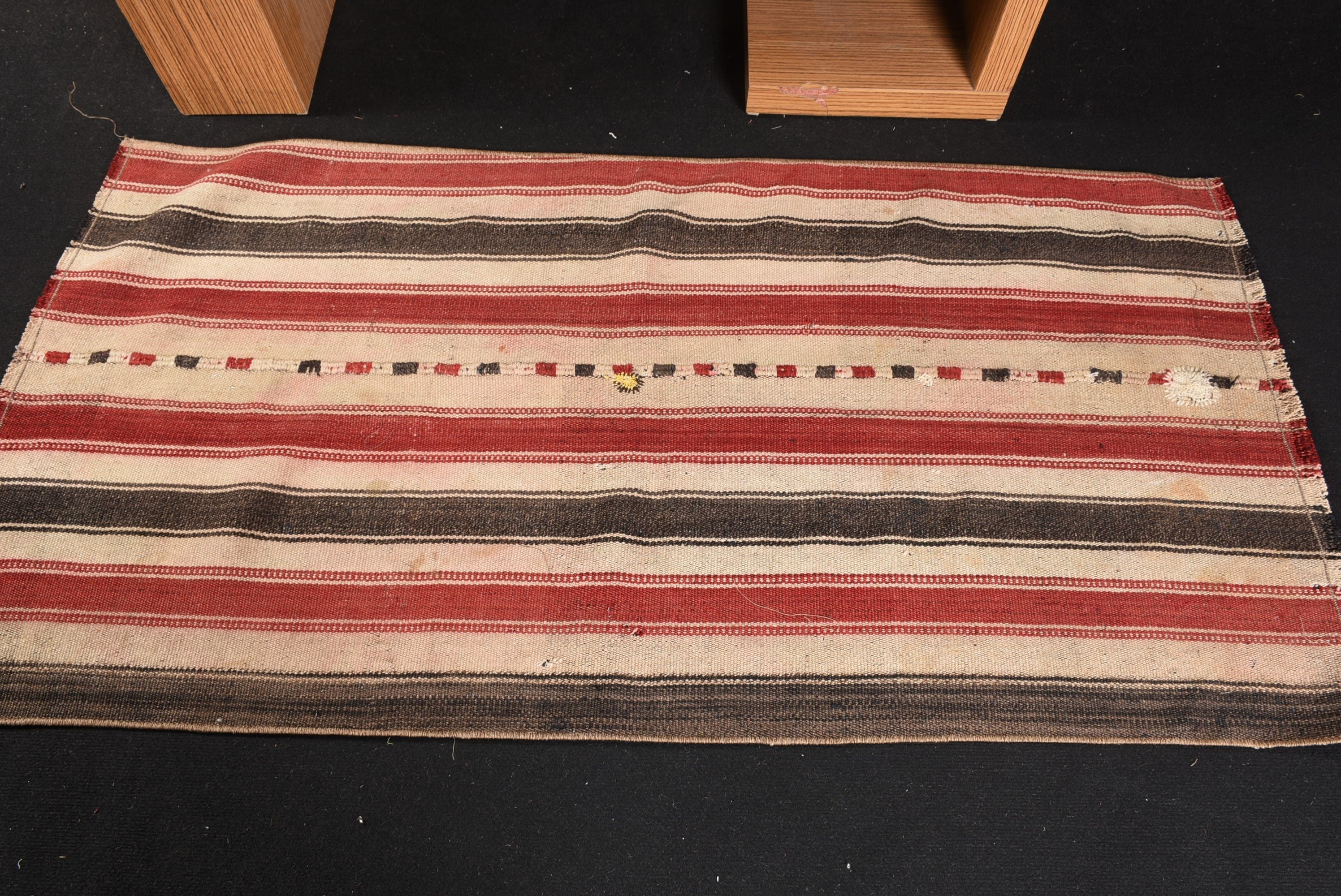 Wool Rug, Nursery Rug, Kitchen Rug, Aztec Rug, Beige Antique Rug, Bedroom Rugs, Turkish Rug, Kilim, 2.9x5.4 ft Accent Rugs, Vintage Rug