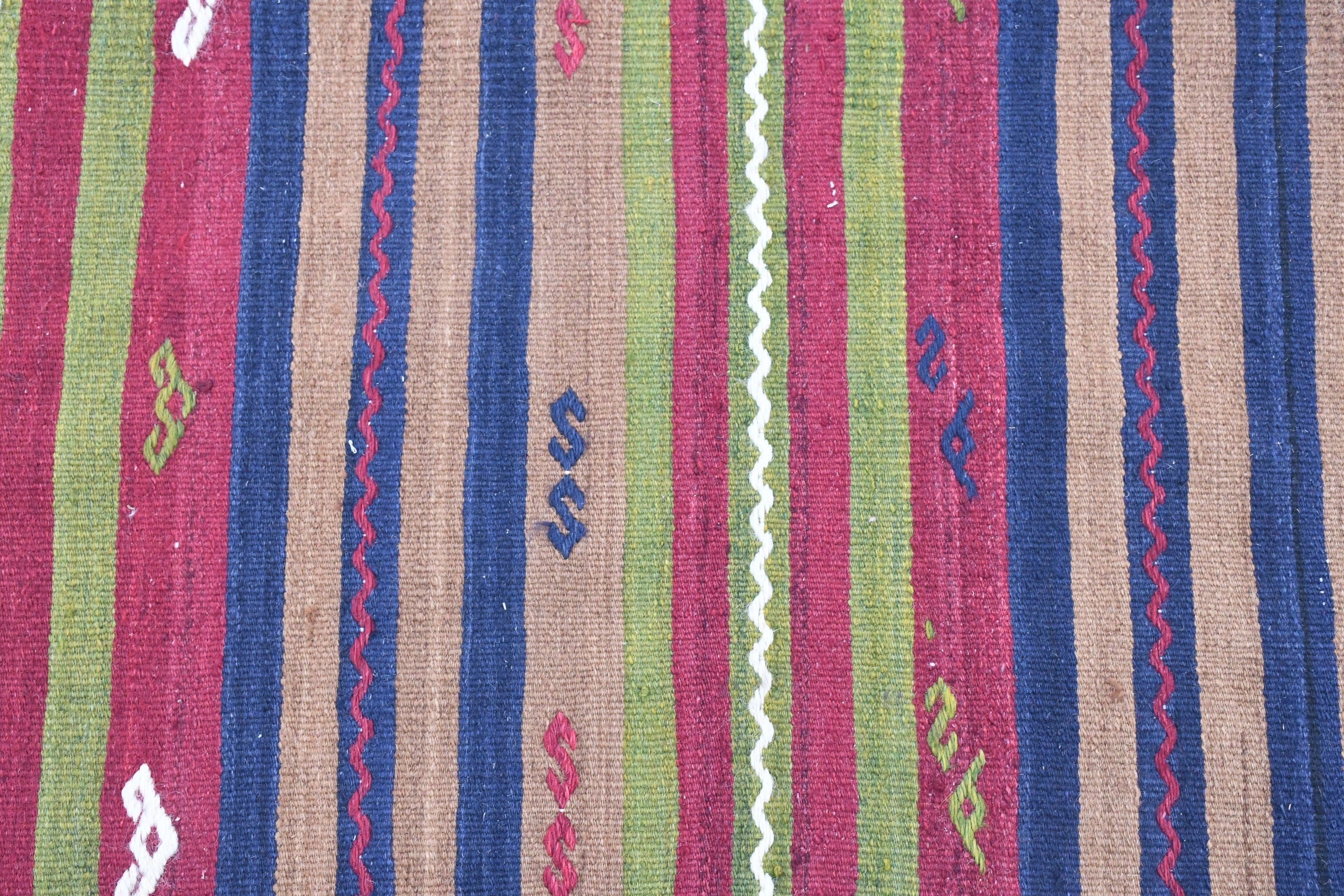 Vintage Rugs, Turkish Rug, Kilim, Corridor Rug, 2.7x12.1 ft Runner Rug, Rugs for Corridor, Moroccan Rugs, Pale Rug, Stair Rugs, Bedroom Rug