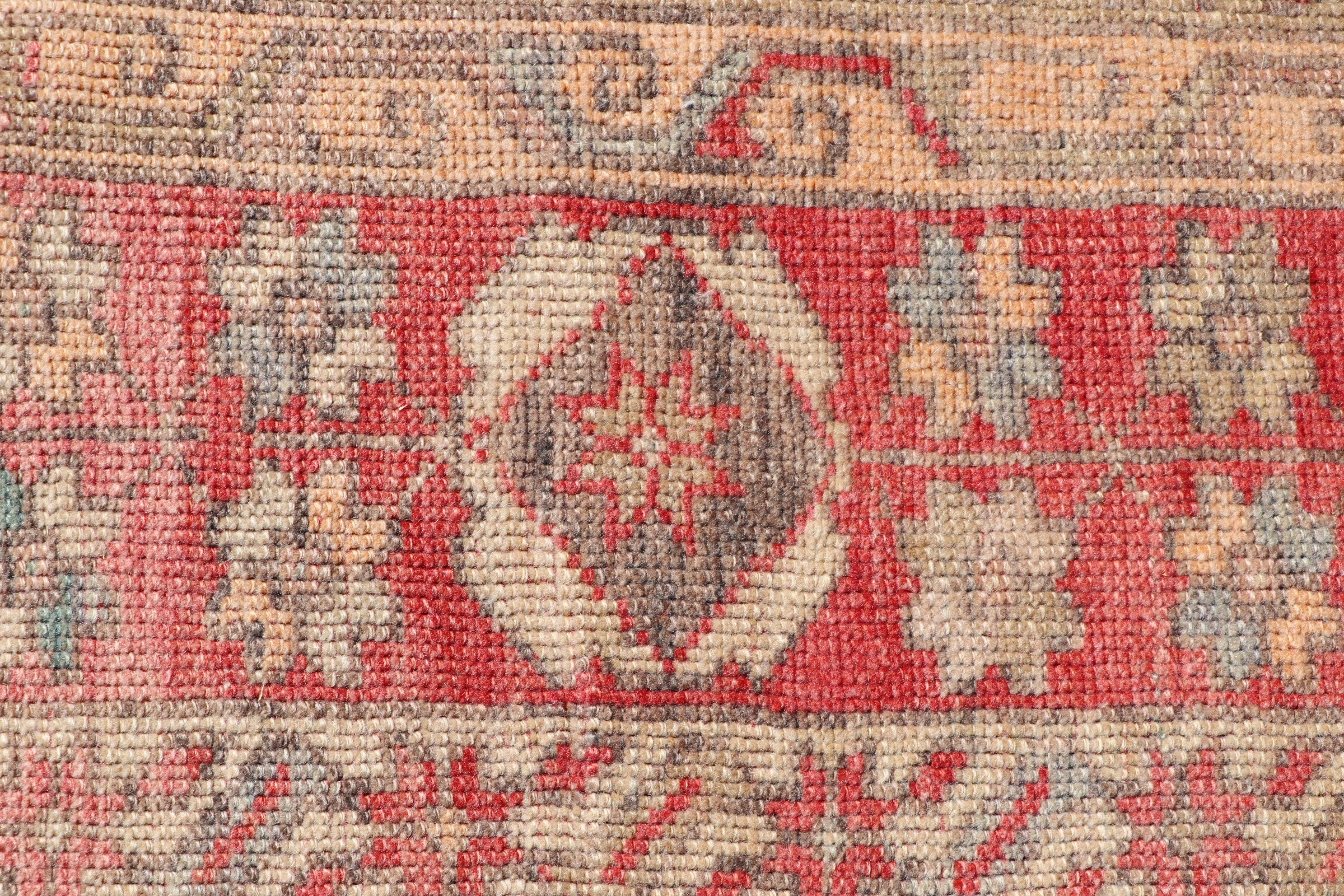 Vintage Rug, Bedroom Rug, Cool Rugs, Art Rug, Rugs for Dining Room, 5.1x9.2 ft Large Rug, Pink Home Decor Rug, Turkish Rug, Living Room Rug