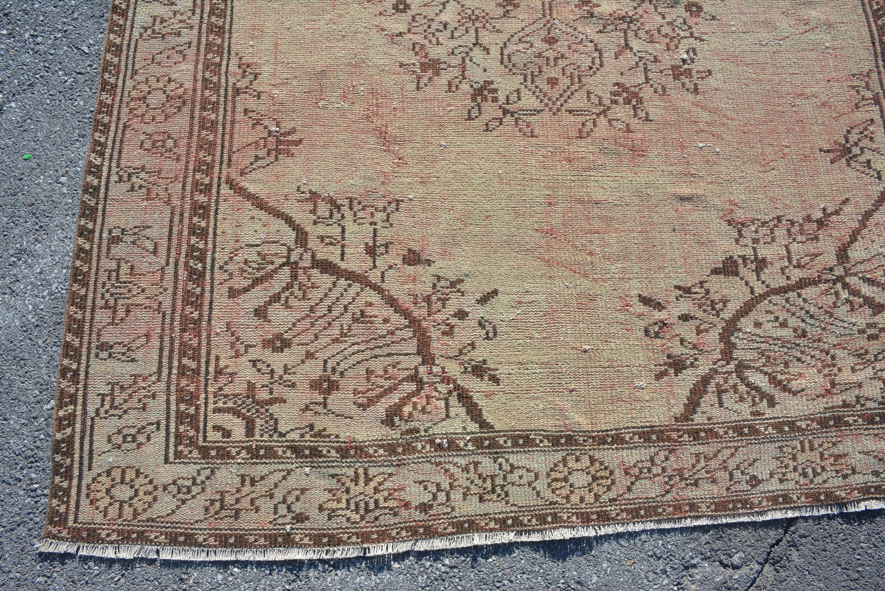 Pale Rug, Floor Rug, Dining Room Rug, Vintage Rug, Living Room Rug, 5.7x8.7 ft Large Rugs, Old Rug, Rugs for Bedroom, Turkish Rug, Cool Rug