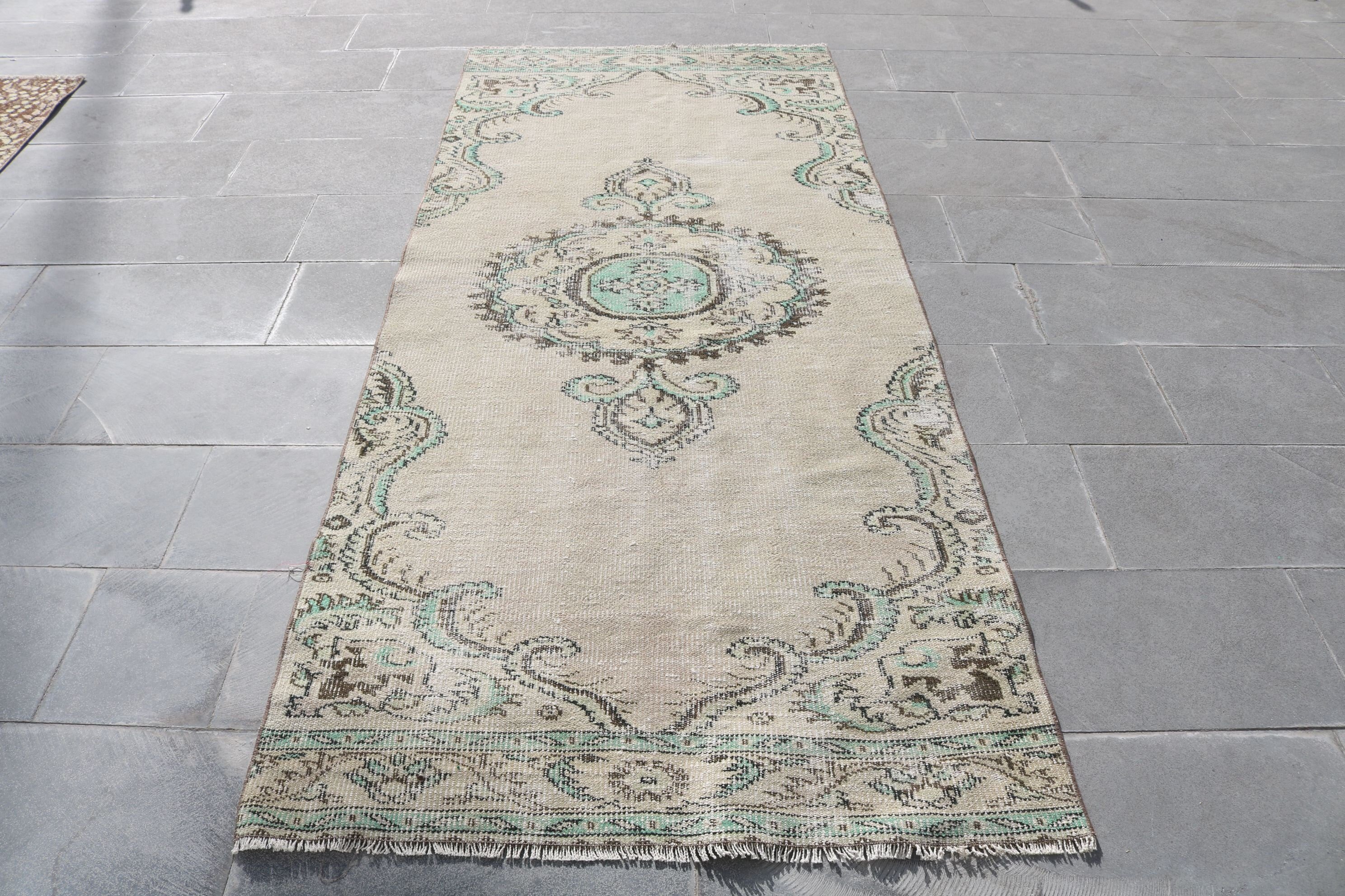 Old Rug, Boho Area Rug Rugs, Kitchen Rug, Indoor Rugs, Vintage Rugs, Rugs for Bedroom, Colorful Rugs, 3.7x8.4 ft Area Rug, Turkish Rug