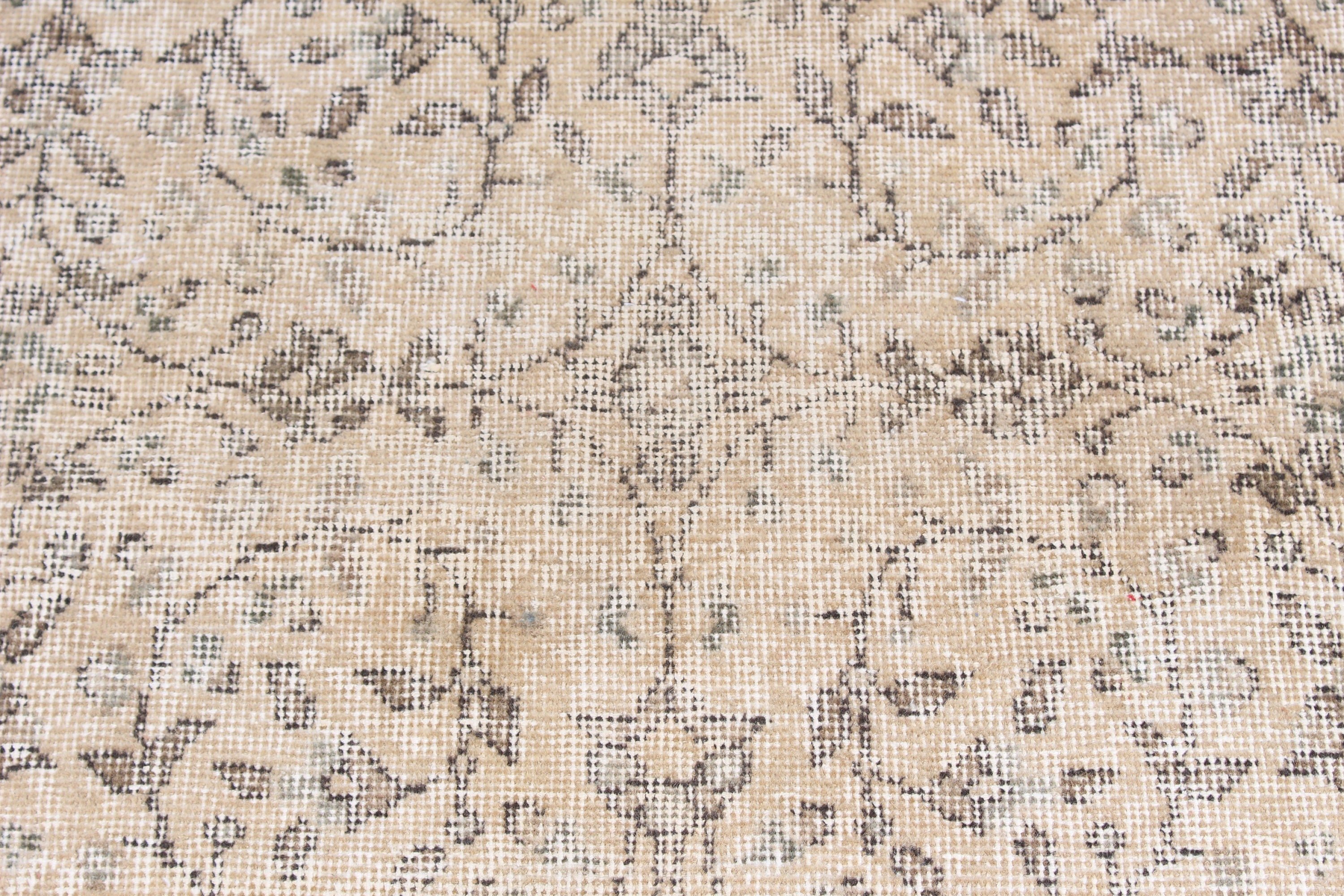 Vintage Accent Rug, Turkish Rugs, Bedroom Rugs, Luxury Rugs, Vintage Rugs, Boho Rug, 3.3x6.2 ft Accent Rug, Beige Luxury Rug