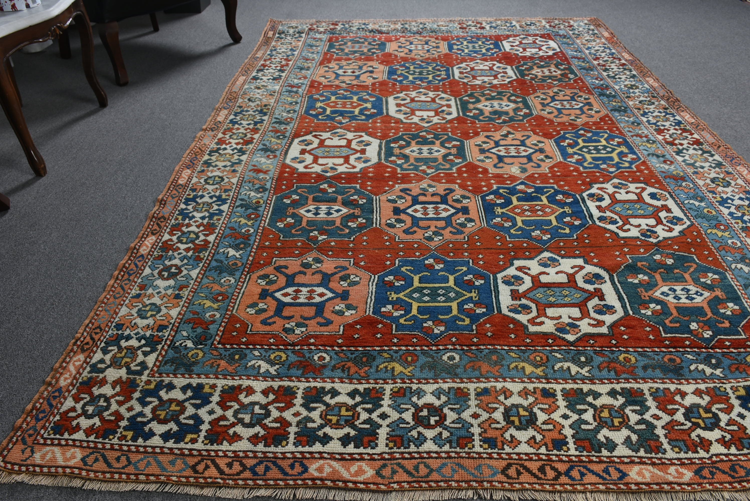 Red Home Decor Rug, Turkish Rugs, Turkey Rug, Bedroom Rugs, Vintage Rugs, 5.9x9.2 ft Large Rug, Living Room Rug, Antique Rugs, Wool Rug
