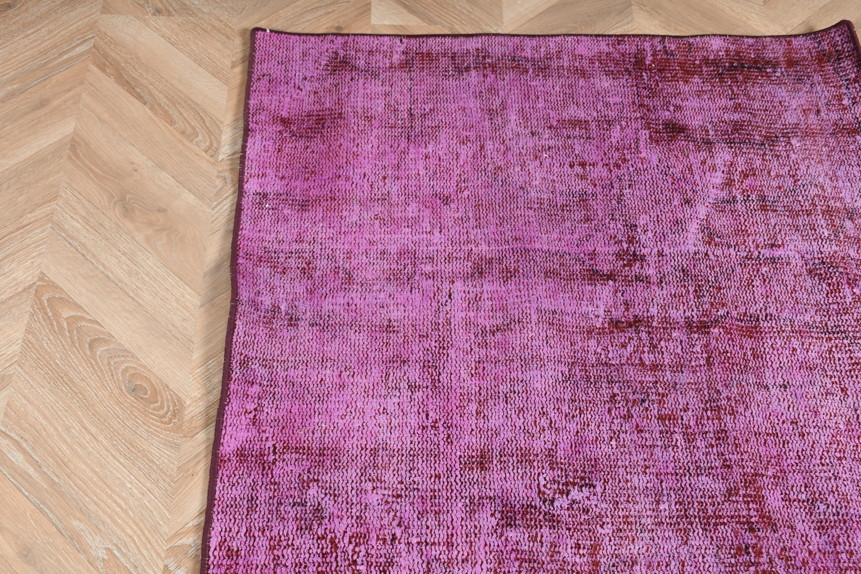 Home Decor Rugs, Vintage Rug, 2.7x3.3 ft Small Rug, Nursery Rug, Kitchen Rugs, Turkish Rug, Art Rug, Purple Oushak Rug