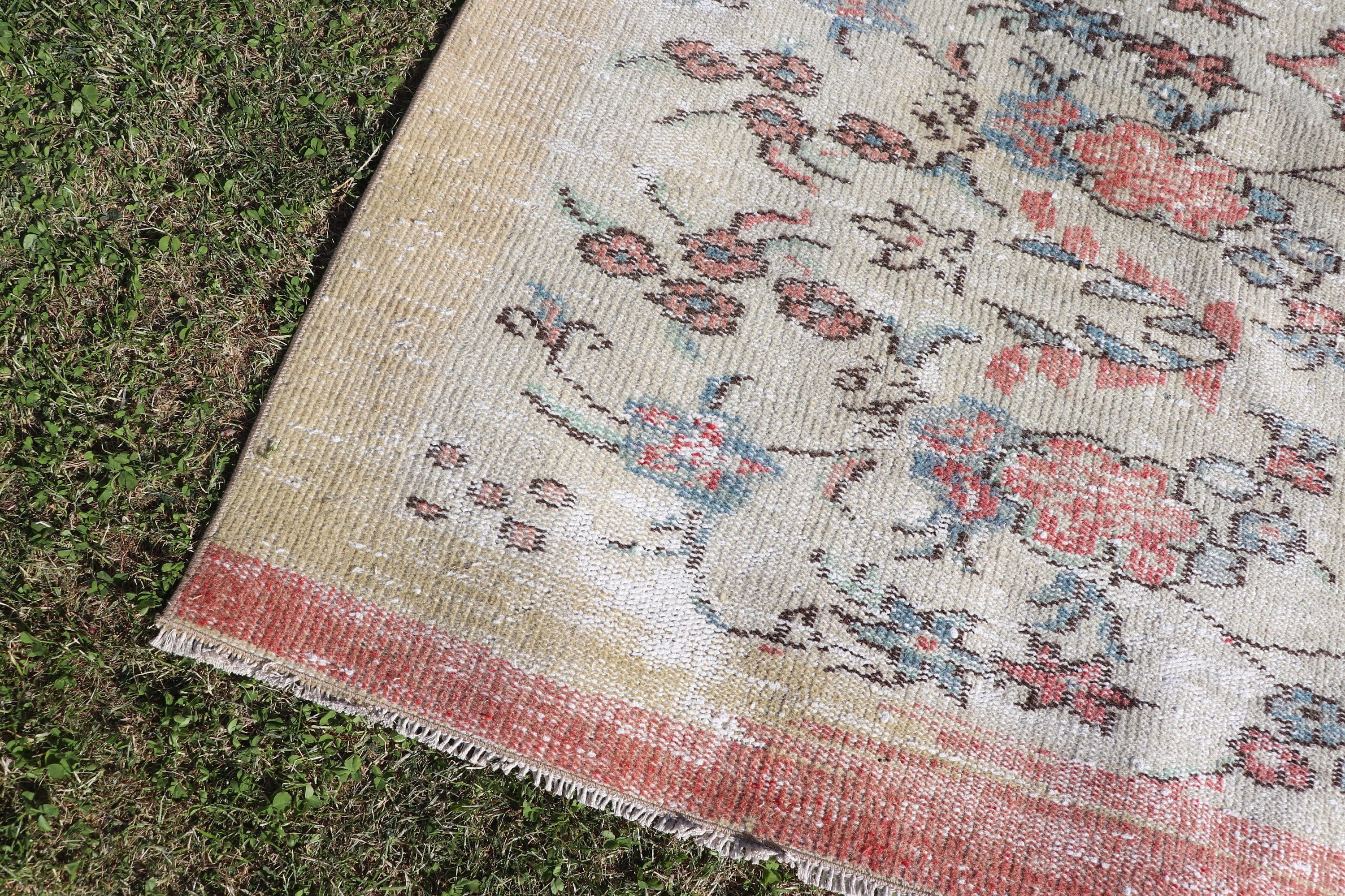 Large Vintage Rugs, Home Decor Rug, Vintage Rugs, Beige  5.4x9.1 ft Large Rug, Dining Room Rug, Turkish Rug, Antique Rug