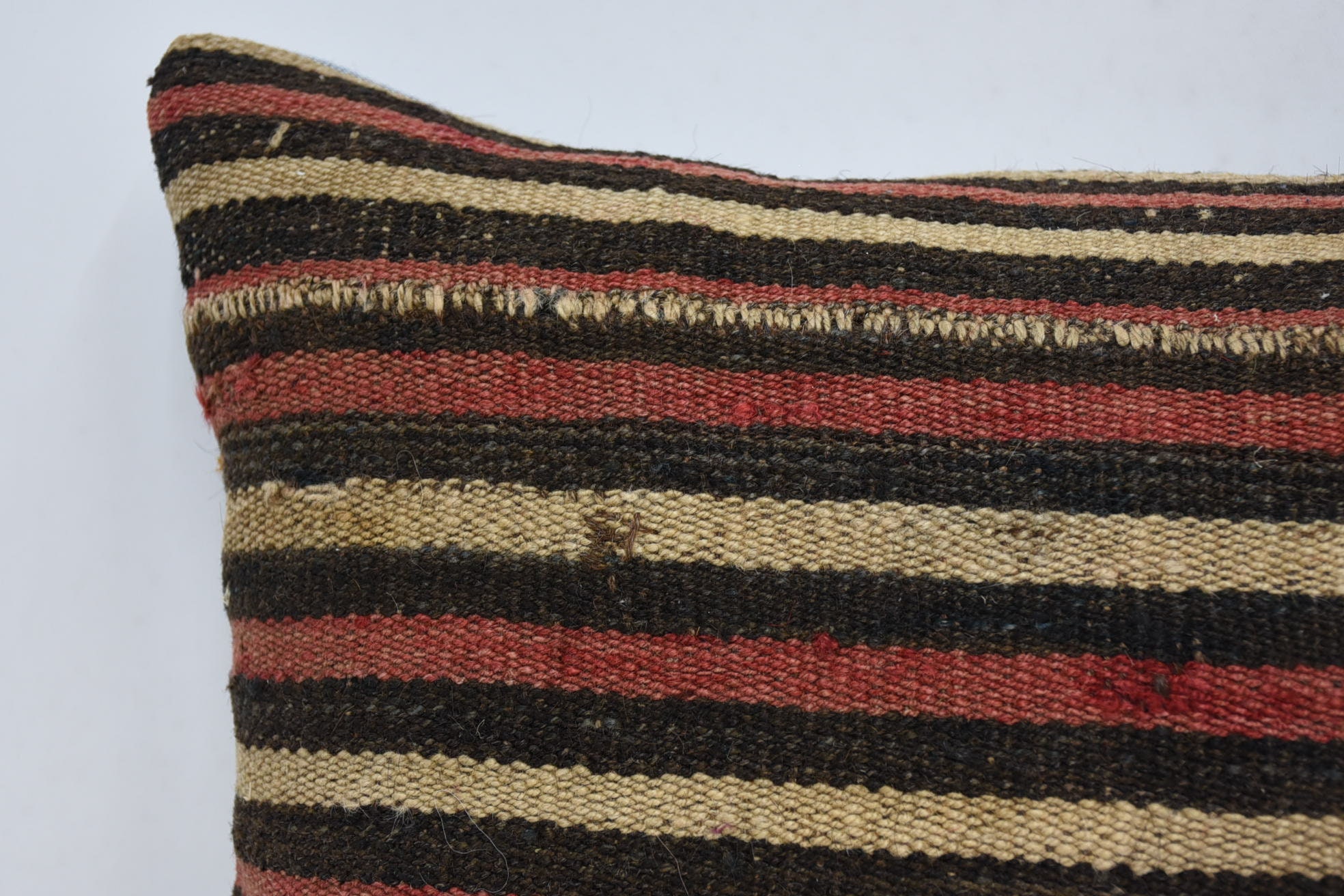 Kilim Pillow, Car Cushion, Turkish Pillow, Vintage Kilim Pillow, 16"x24" Pink Pillow Sham, Vintage Kilim Pillow Pillow