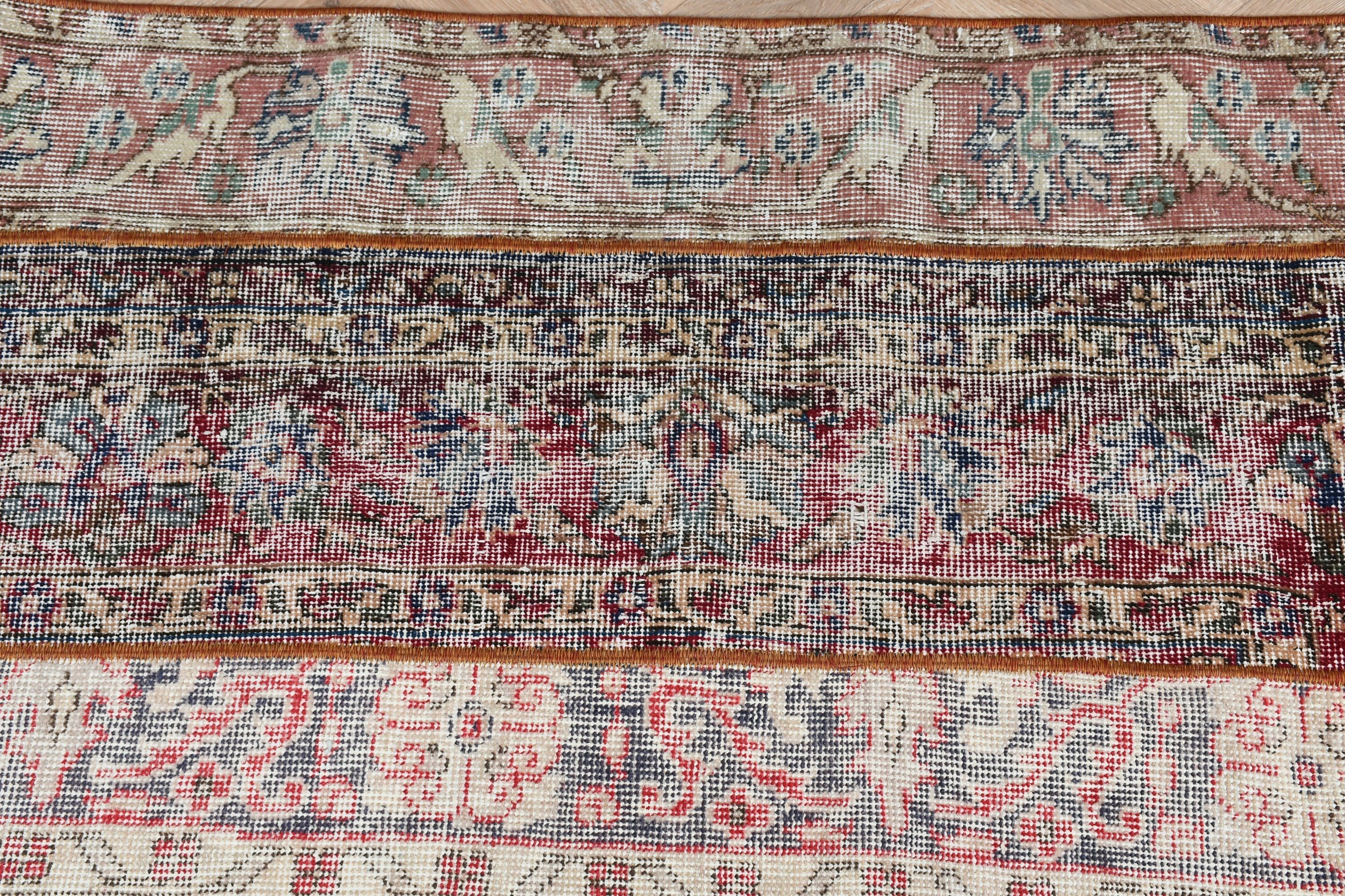 Türk Halısı, Yatak Odası Halısı, Vintage Halı, Kapı Paspası Halıları, Giriş Halıları, Mutfak Halıları, Kırmızı 2.1x3.9 ft Küçük Halılar, Çocuk Odası Halıları