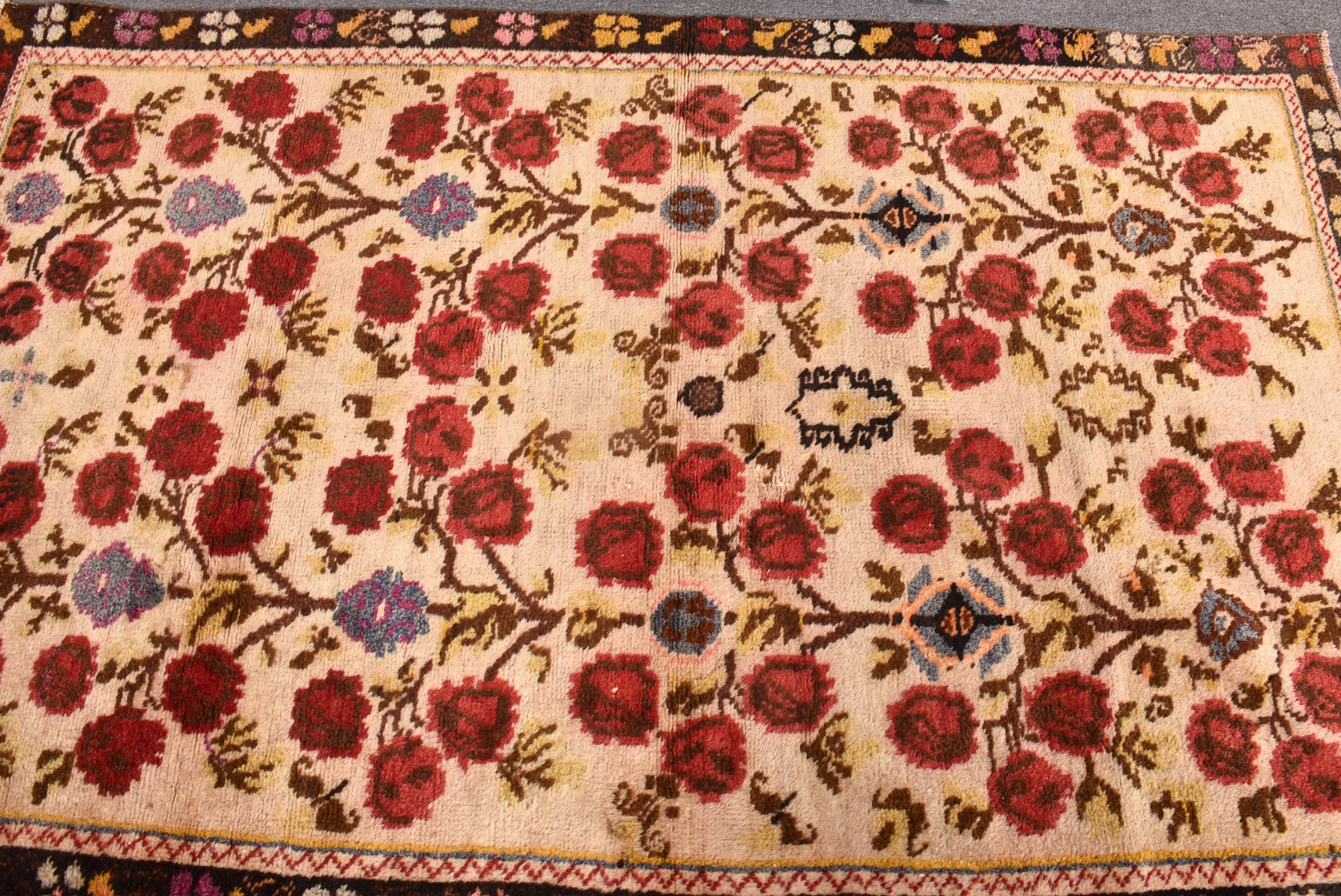 Türk Halıları, Dekoratif Halılar, Bej Boho Halılar, Kabile Halıları, Çocuk Halıları, Vintage Halılar, Düz Dokuma Halılar, Modern Halılar, 3,8x6 ft Accent Halılar