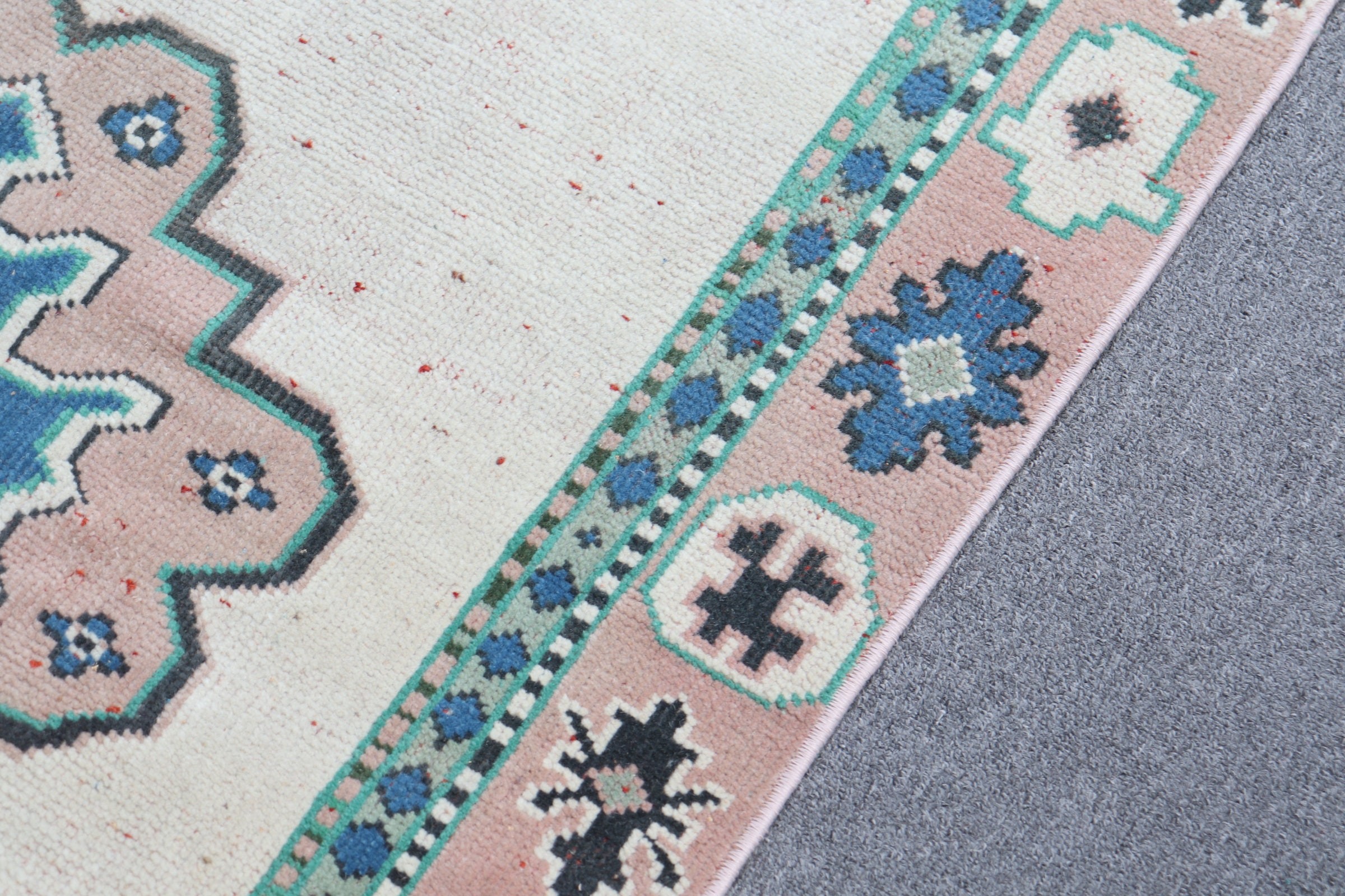 Office Rug, Beige Home Decor Rug, Nursery Rug, Cool Rugs, Rugs for Bedroom, 3.5x6.2 ft Accent Rug, Kitchen Rugs, Vintage Rug, Turkish Rugs