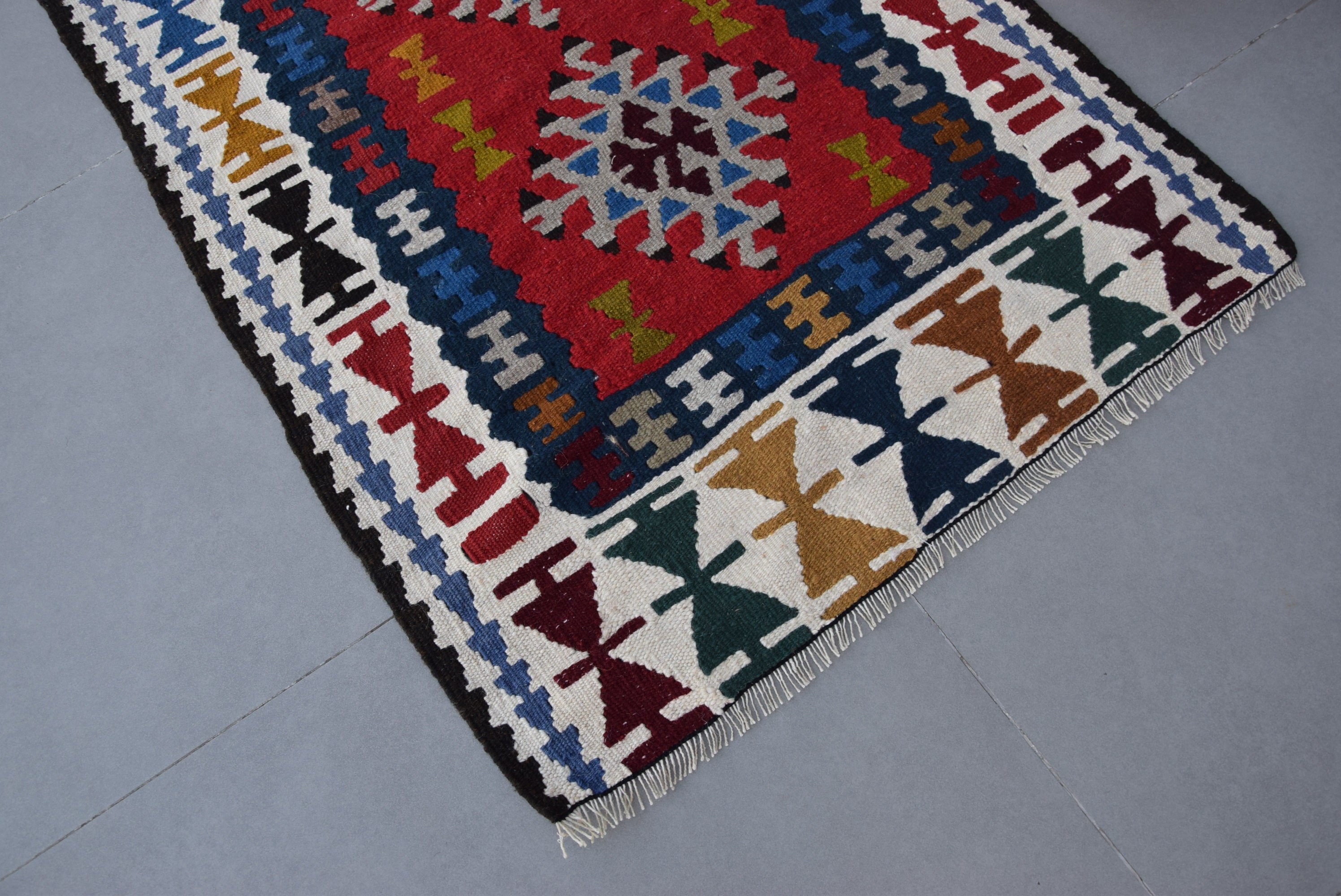 Türk Halısı, Çocuk Halısı, Kilim, 2.9x5.2 ft Accent Halı, Mutfak Halısı, Yer Halısı, Organik Halılar, Vintage Halı, Kırmızı Yatak Odası Halısı