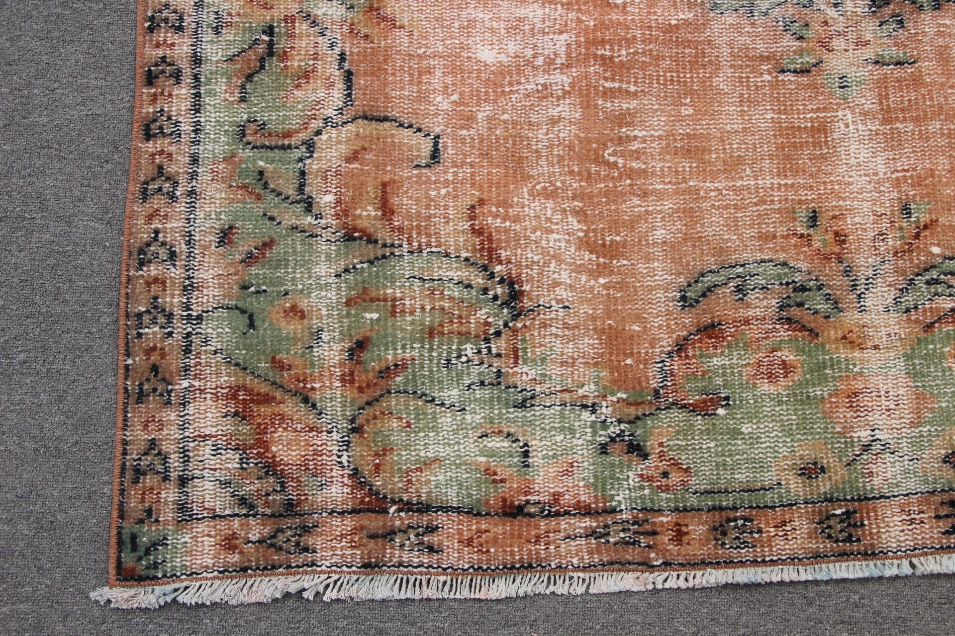 Floor Rug, Turkish Rugs, Rugs for Bedroom, Vintage Rug, 4.5x7.7 ft Area Rug, Flatweave Rug, Indoor Rug, Brown Bedroom Rug