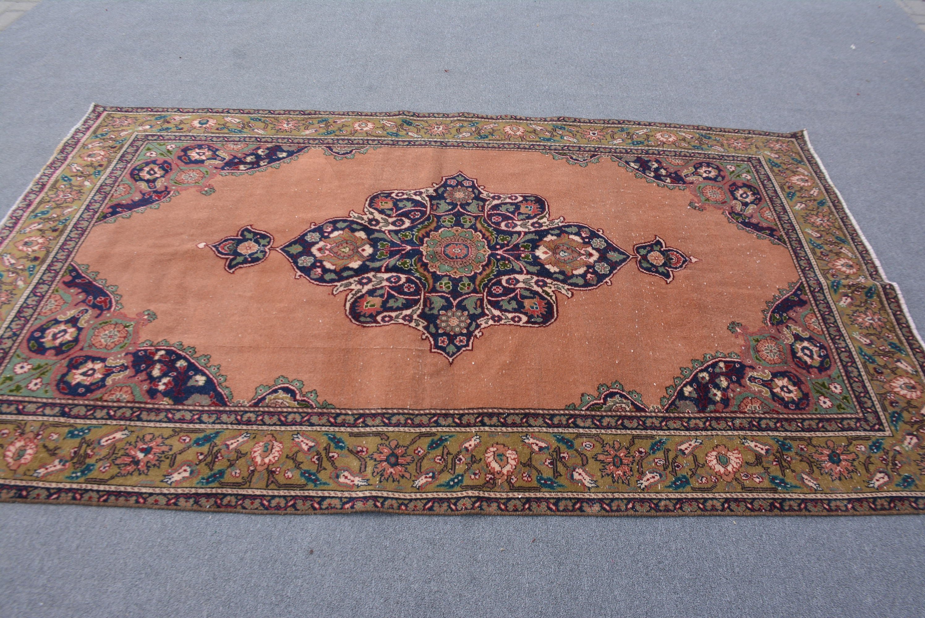Kitchen Rugs, Rugs for Living Room, 4.9x7.9 ft Area Rugs, Vintage Rug, Bedroom Rug, Turkish Rug, Art Rug, Living Room Rugs, Moroccan Rug