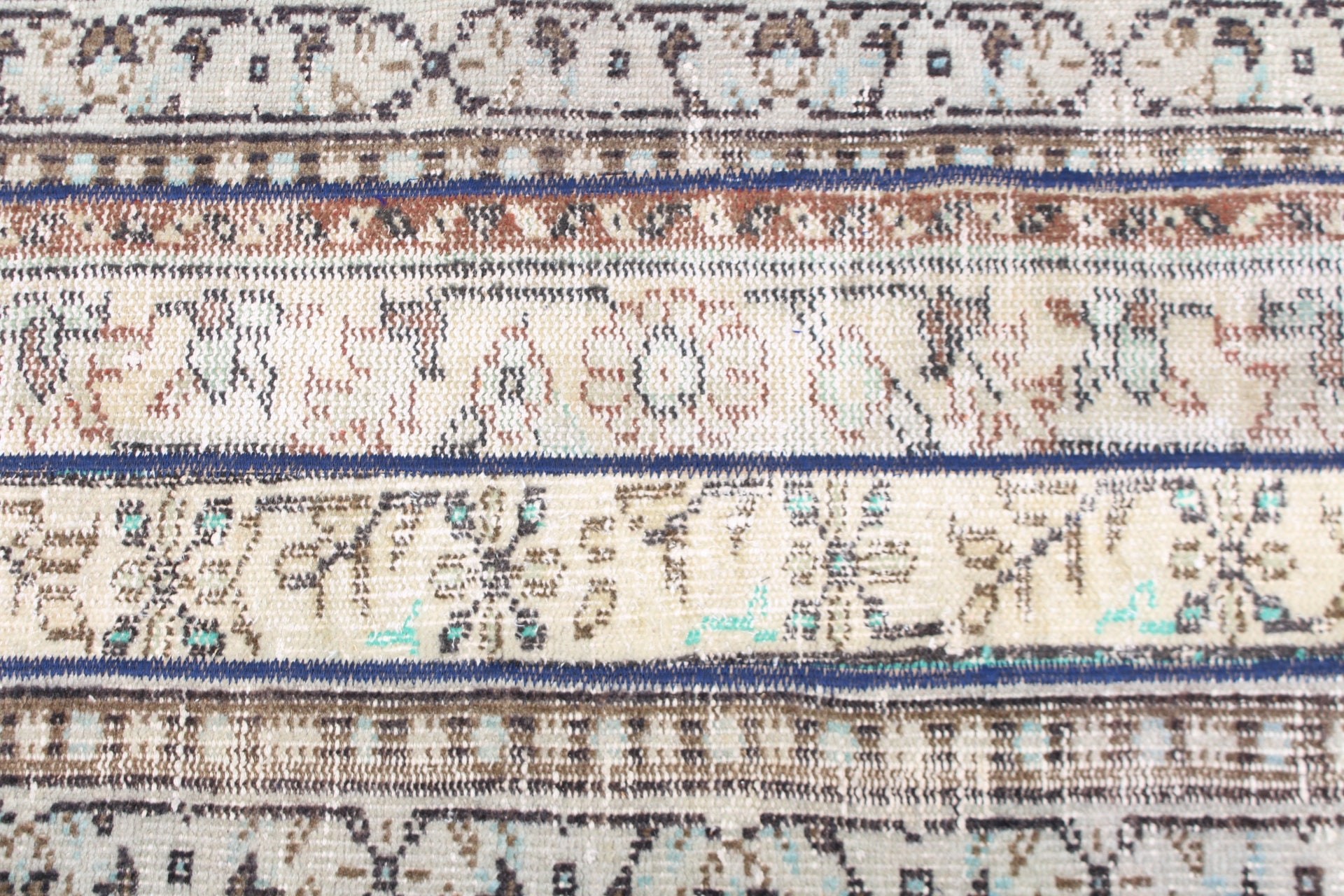 Pale Rug, Beige Bedroom Rug, Turkish Rug, 1.8x4.8 ft Small Rugs, Kitchen Rug, Vintage Rugs, Moroccan Rug, Oriental Rug, Bathroom Rug