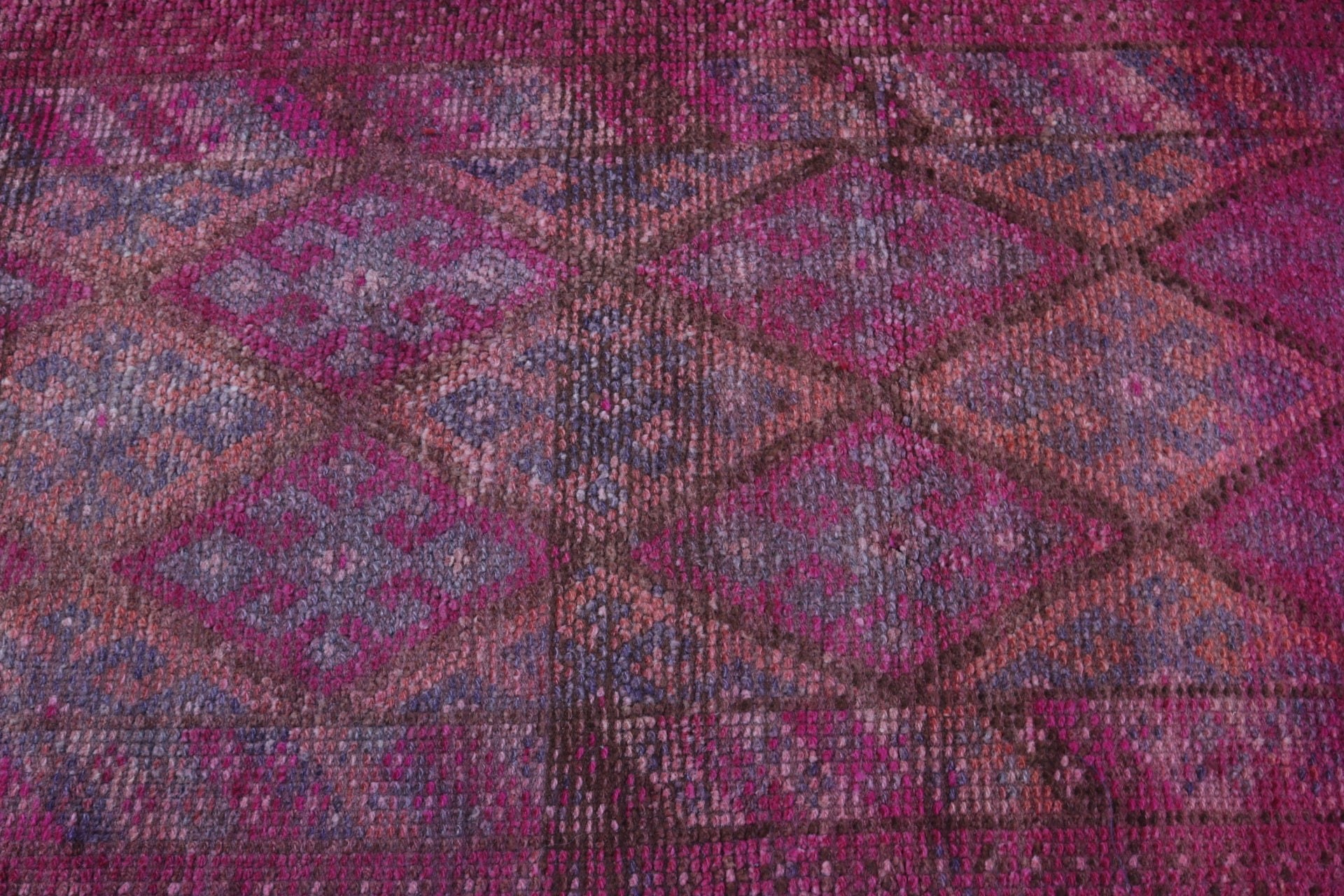 Fas Halıları, Mutfak Halısı, Aztek Halıları, Vintage Halılar, Ev Dekorasyonu Halıları, Koridor Halısı, Pembe Fas Halısı, 2.5x11.5 ft Runner Halısı, Türk Halısı