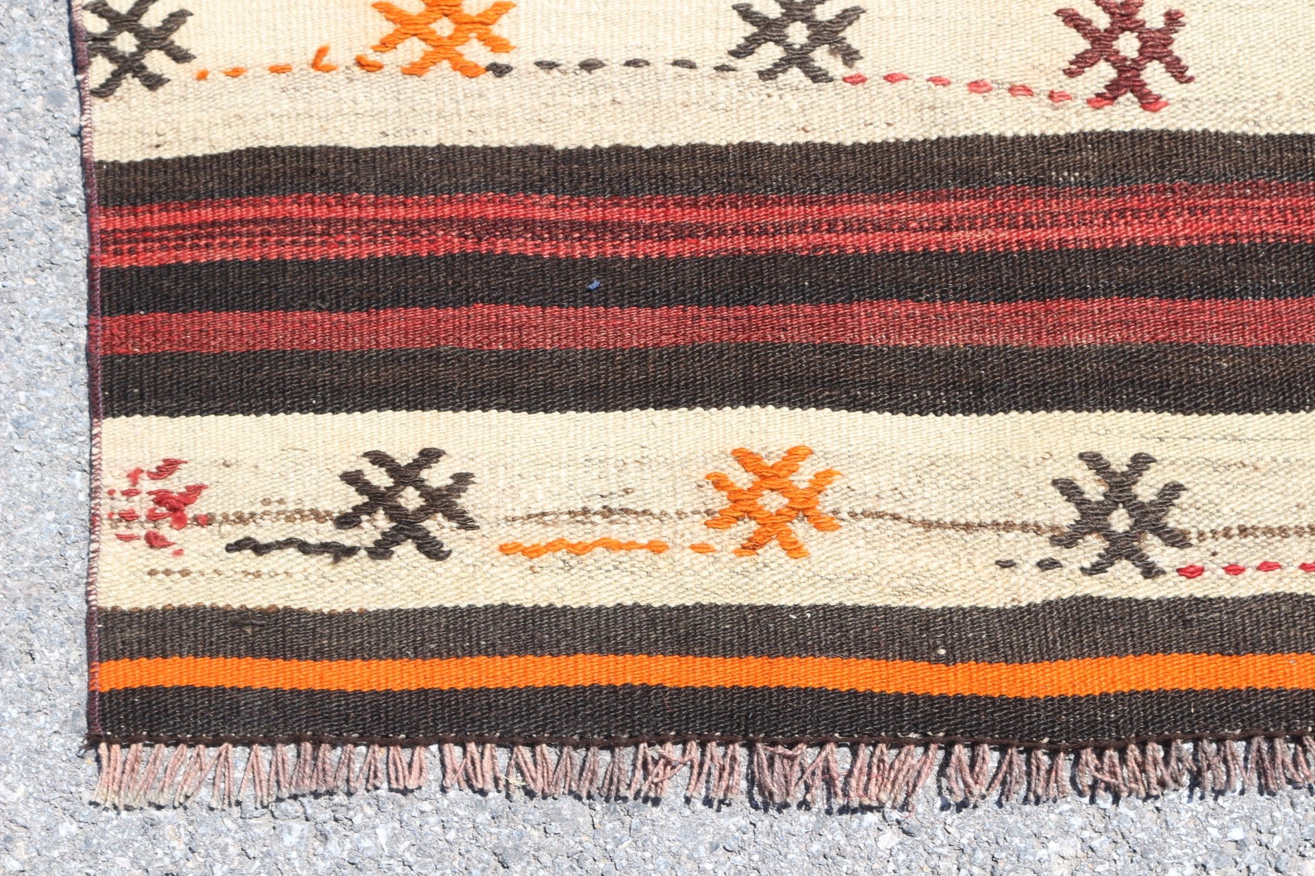 Vintage Rug, 2.5x3.7 ft Small Rugs, Kilim, Beige Kitchen Rug, Wool Rug, Home Decor Rug, Turkish Rug, Bedroom Rug, Entry Rug, Dorm Rugs