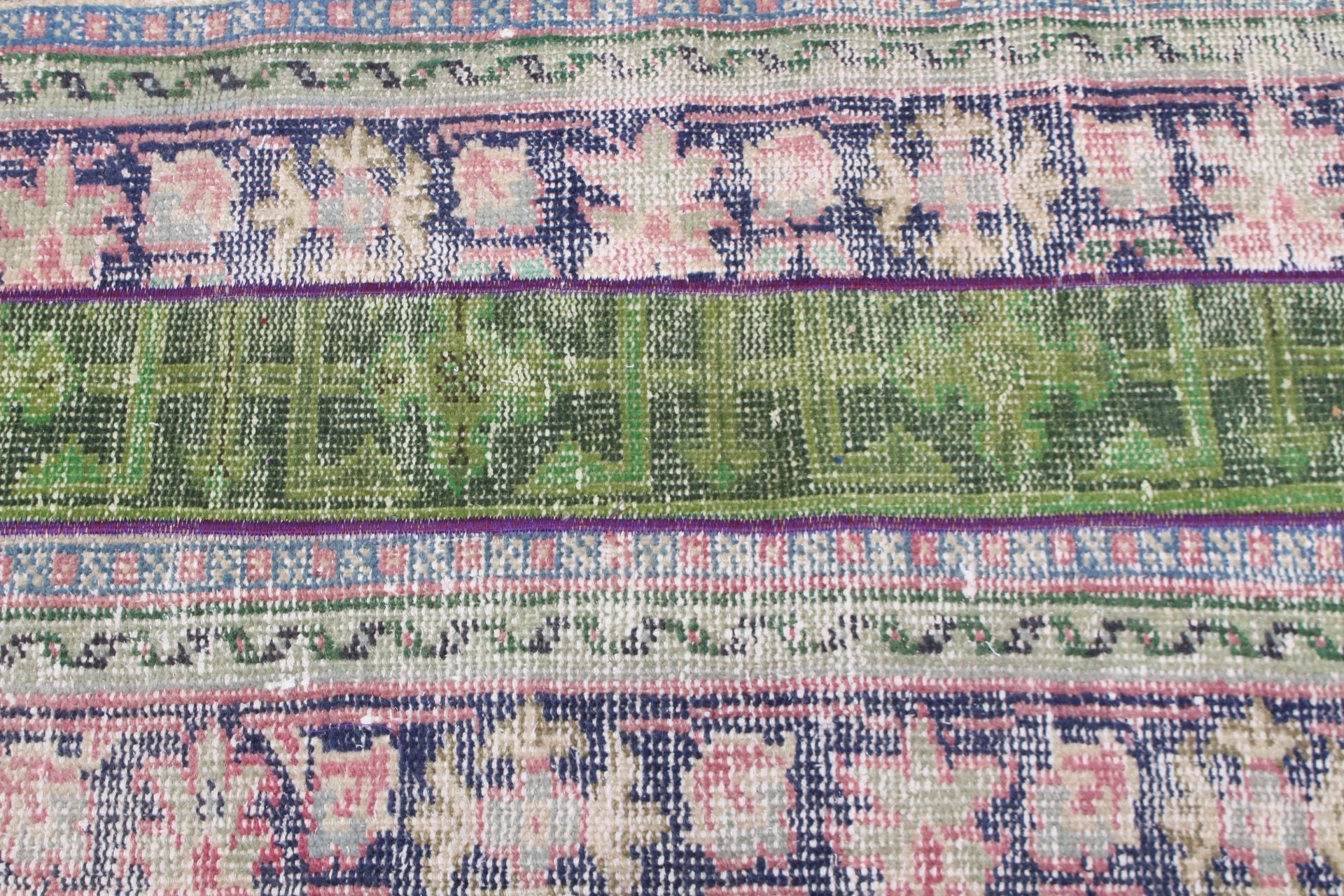 Yün Halı, Araba Paspas Halısı, Türk Halısı, Mavi Fas Halısı, Yer Halısı, 2,1x4,4 ft Küçük Halılar, Vintage Halı, Duvara Asma Halılar, Banyo Halısı