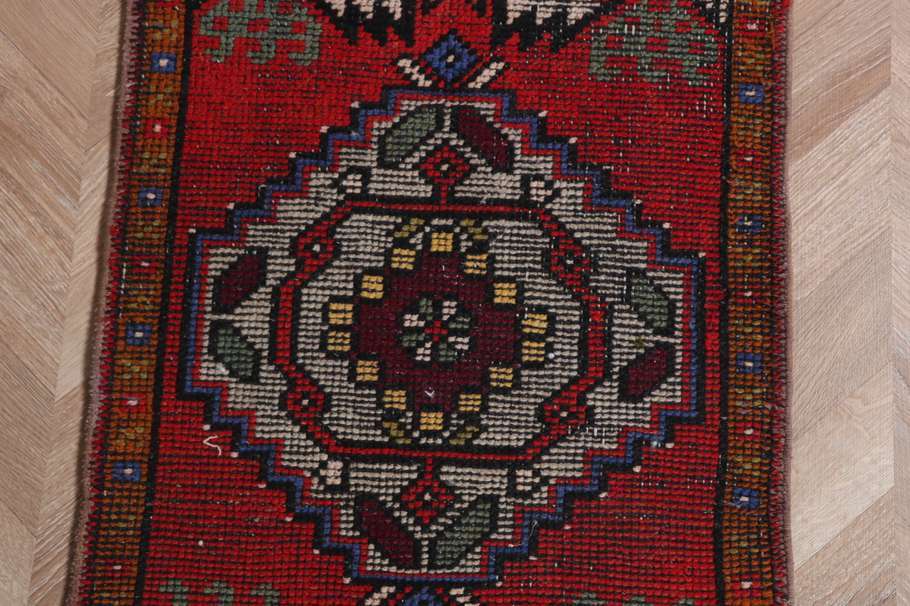 1.6x3 ft Küçük Halılar, Ev Dekorasyonu Halısı, Modern Halı, Lüks Halı, Türk Halıları, Küçük Vintage Halı, Vintage Halı, Giriş Halısı, Kırmızı Yatak Odası Halıları