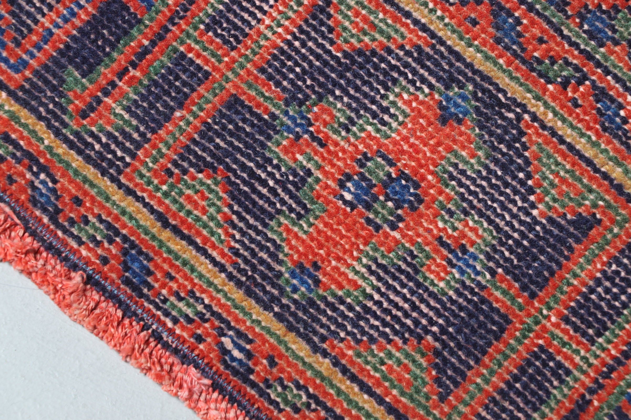 Red Anatolian Rugs, Oriental Rug, Vintage Rug, Living Room Rug, Salon Rug, 4.4x10.9 ft Large Rug, Rugs for Salon, Bedroom Rug, Turkish Rug