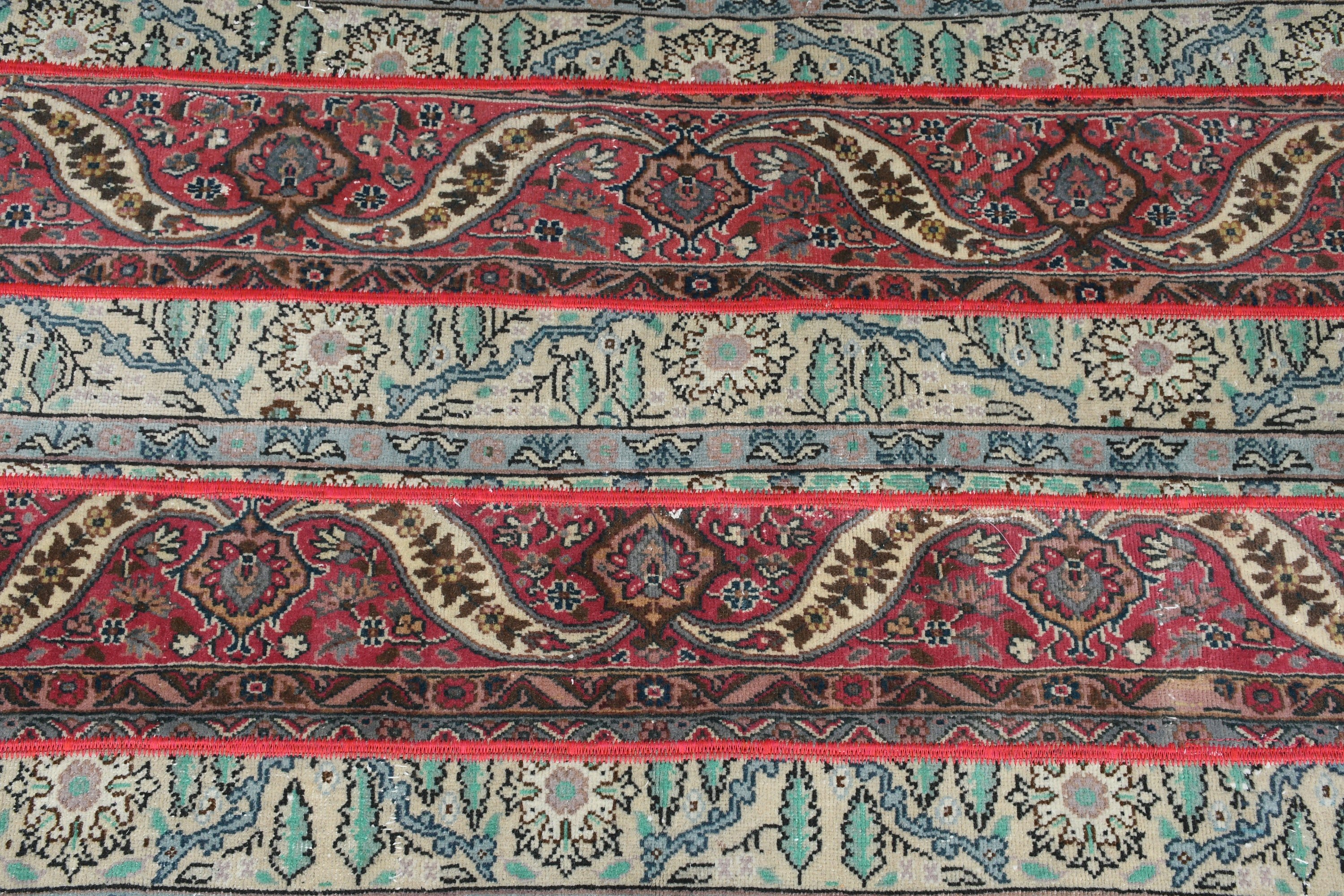 Duvara Asılan Halılar, Antika Halı, Vintage Halı, Yeşil 2.5x4.4 ft Küçük Halı, Banyo Halısı, Türk Halısı, Çocuk Halısı, Yün Halı