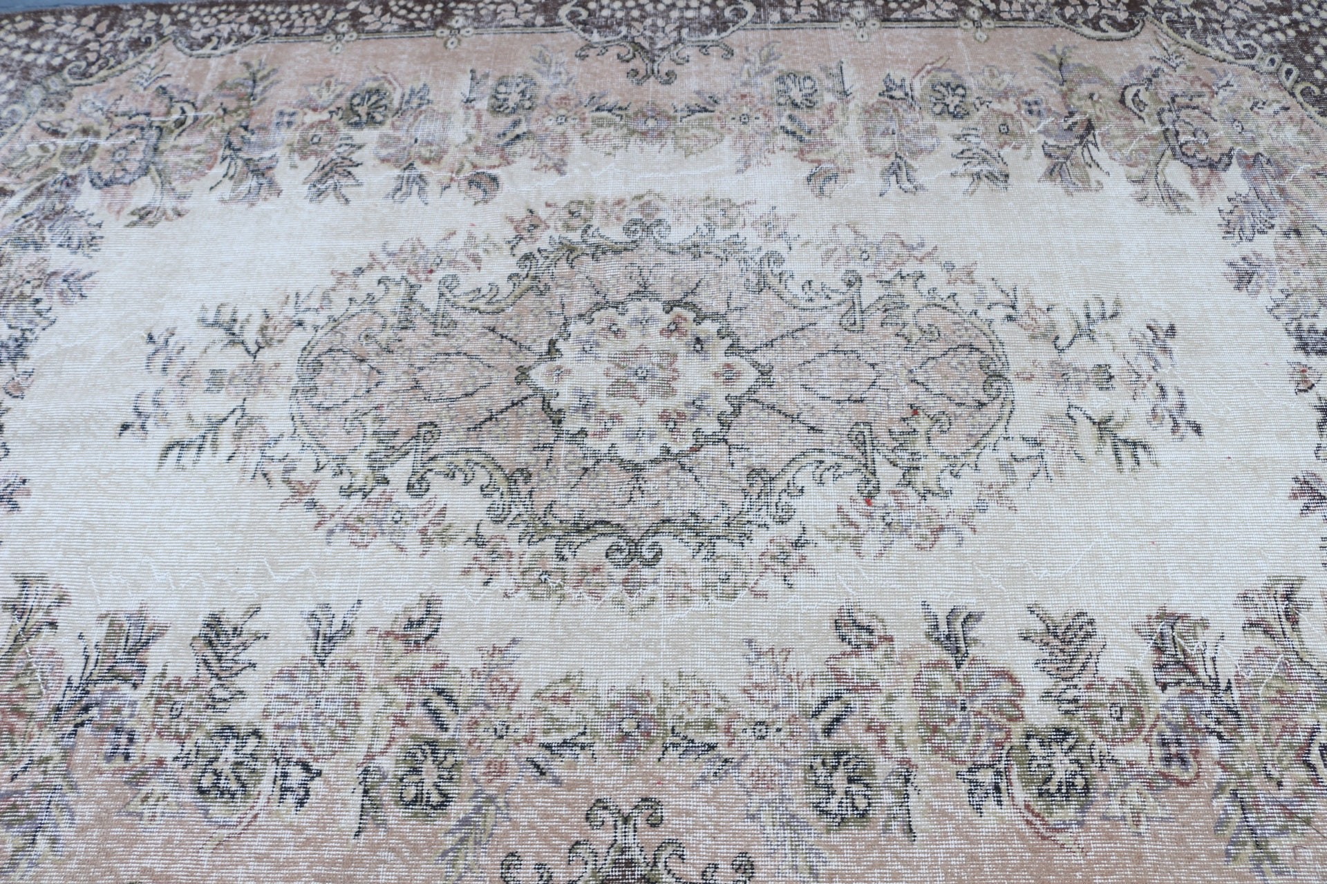 Antique Rug, Rugs for Dining Room, 5.6x8.8 ft Large Rug, Vintage Rugs, Floor Rug, Bedroom Rugs, Beige Cool Rug, Salon Rug, Turkish Rug