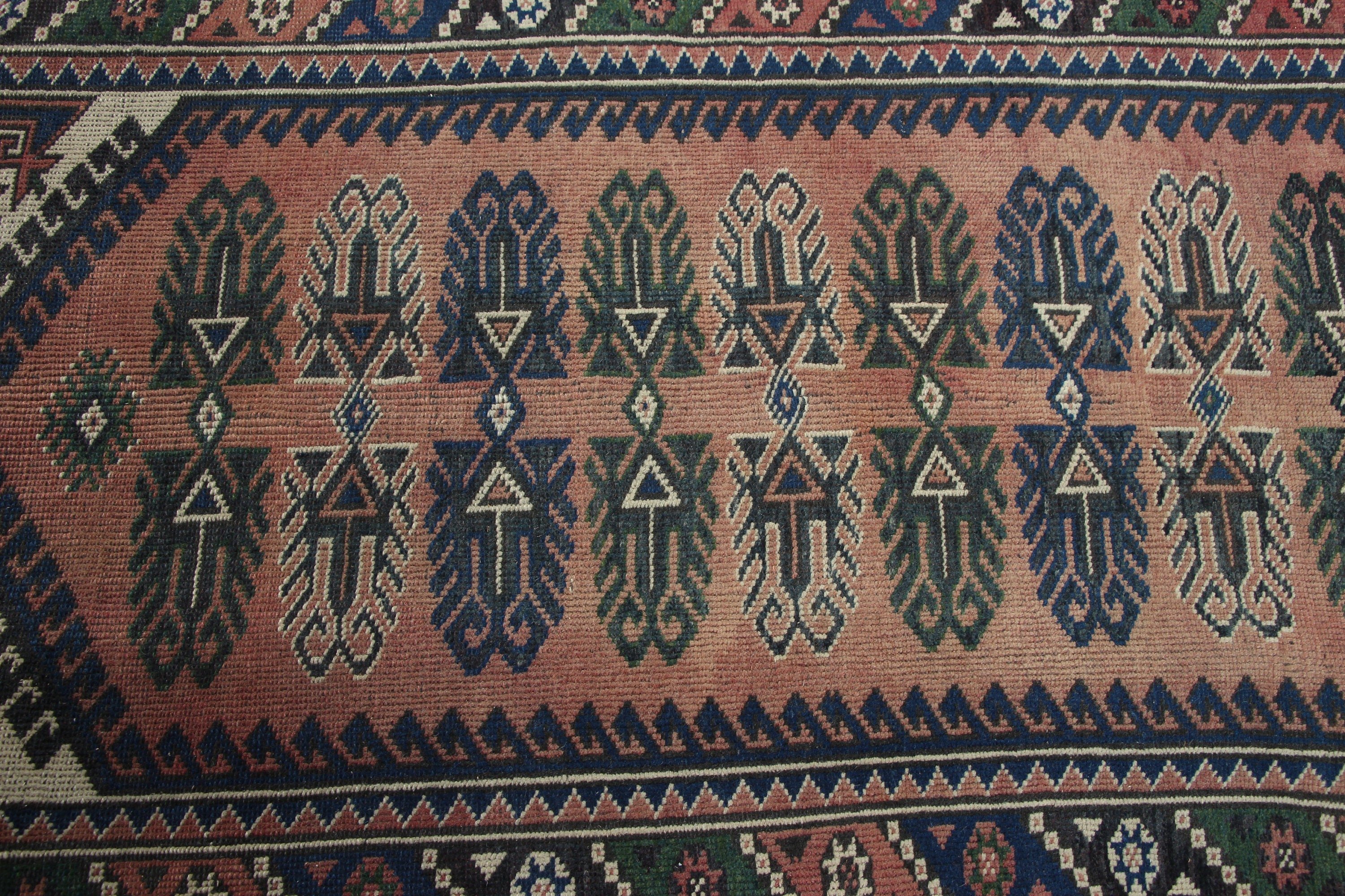 Vintage Halılar, Oushak Halı, Kapı Paspası Halısı, Soğuk Halı, Mutfak Halıları, Turuncu Yatak Odası Halısı, Araba Paspas Halısı, 2,7x5,1 ft Küçük Halı, Türk Halısı