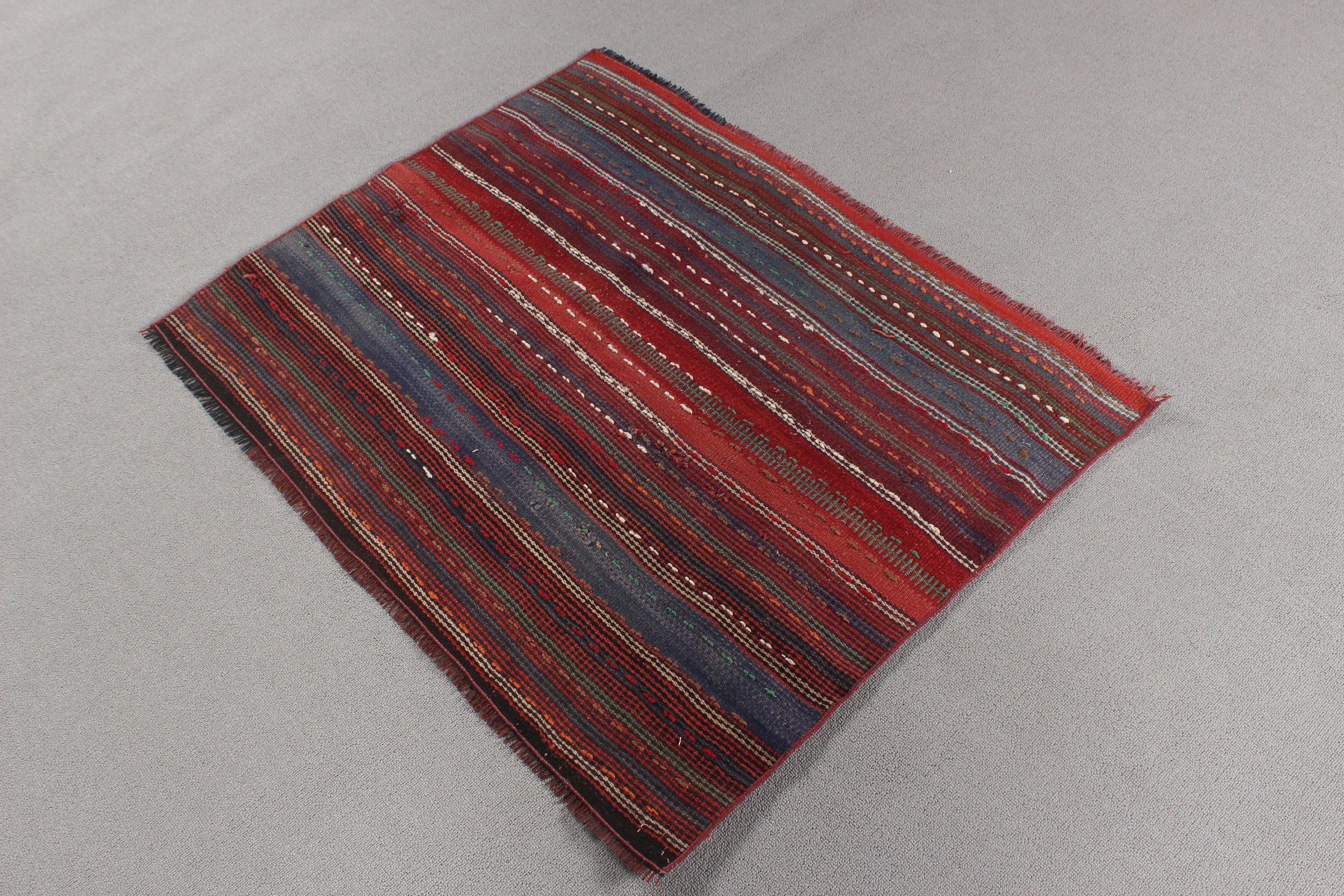 Geometrik Halılar, Kilim, Bohem Halısı, Açıklama Halısı, Vintage Halı, Türk Halısı, Çocuk Halıları, Kırmızı Mutfak Halıları, 2.6x3.2 ft Küçük Halı