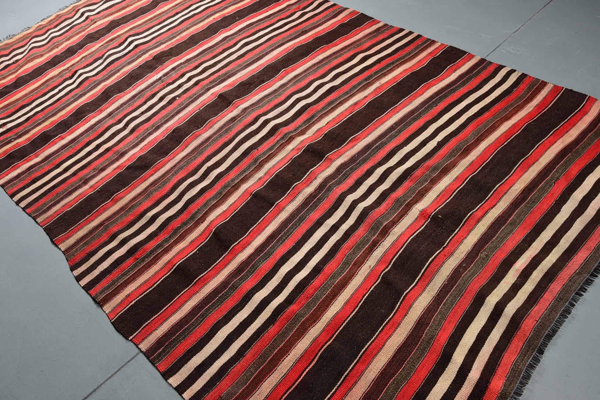 6x9.9 ft Büyük Halılar, Antika Halılar, Yemek Odası Halıları, Türk Halıları, Kilim, Oturma Odası Halısı, Renkli Halılar, Vintage Halı, Yatak Odası Halısı