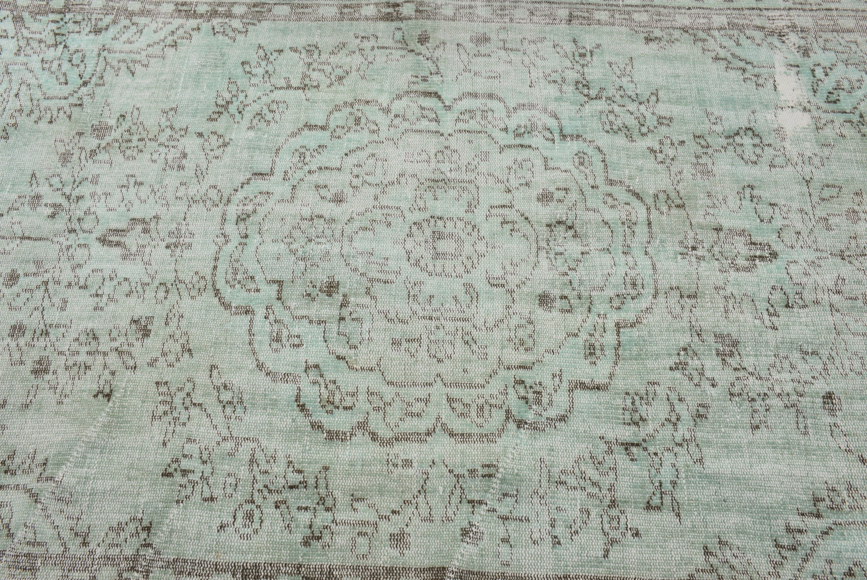 Wool Rugs, Dining Room Rug, 5x8.7 ft Large Rug, Green Cool Rug, Vintage Rugs, Turkish Rug, Living Room Rugs, Kitchen Rugs, Nomadic Rugs