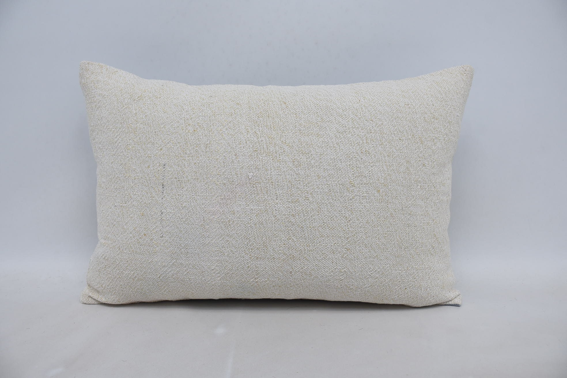 16"x24" White Pillow Cover, Vintage Pillow, Boho Pillow Sham Cover, Pattern Throw Pillow Cover, Vintage Kilim Pillow, Custom Pillow Case