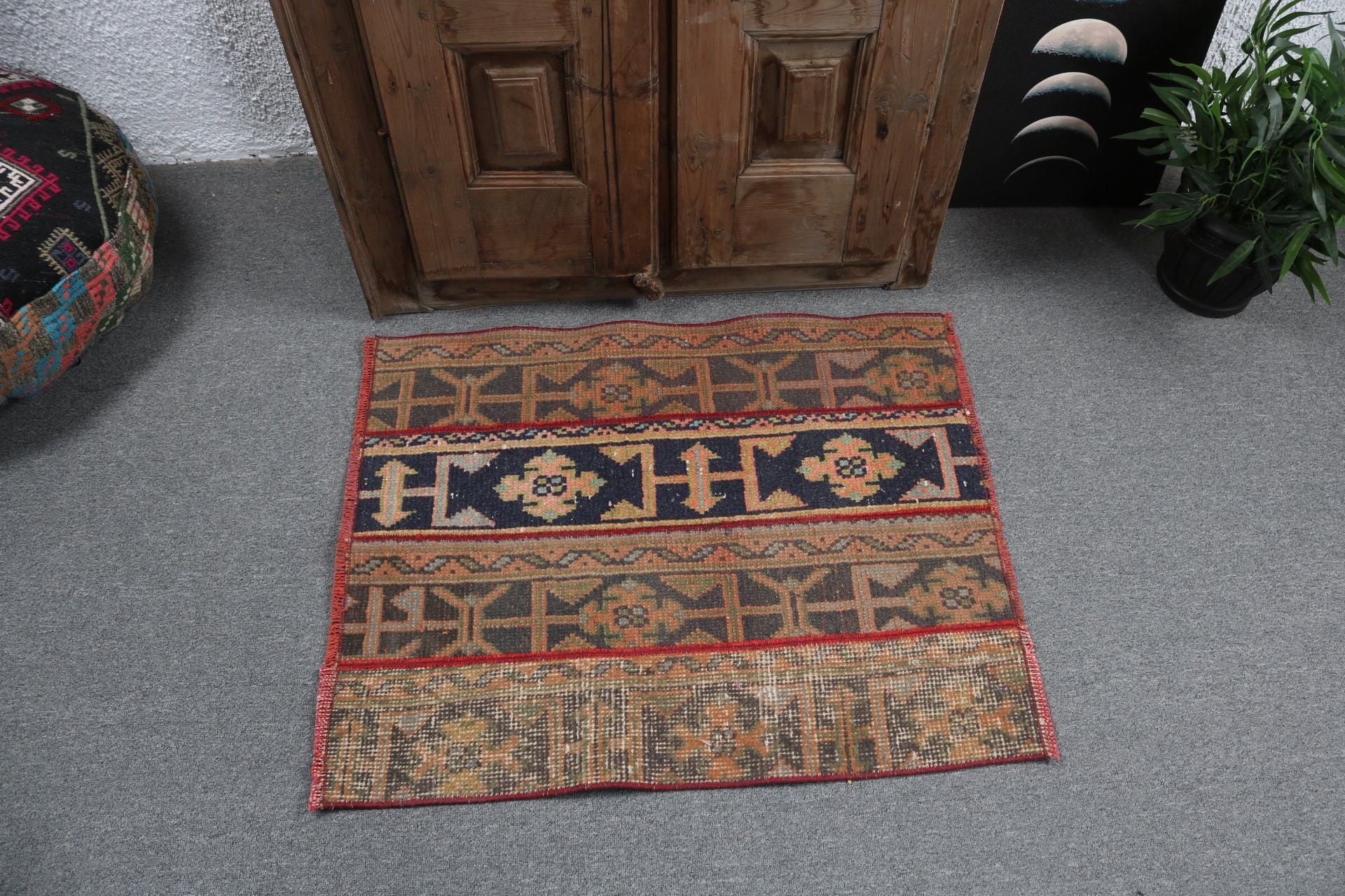 Yatak Odası Halıları, Boho Halısı, Yeşil Mutfak Halıları, Türk Halısı, Banyo Halıları, Vintage Halılar, Çocuk Halıları, Mutfak Halıları, 2,3x2,8 ft Küçük Halı