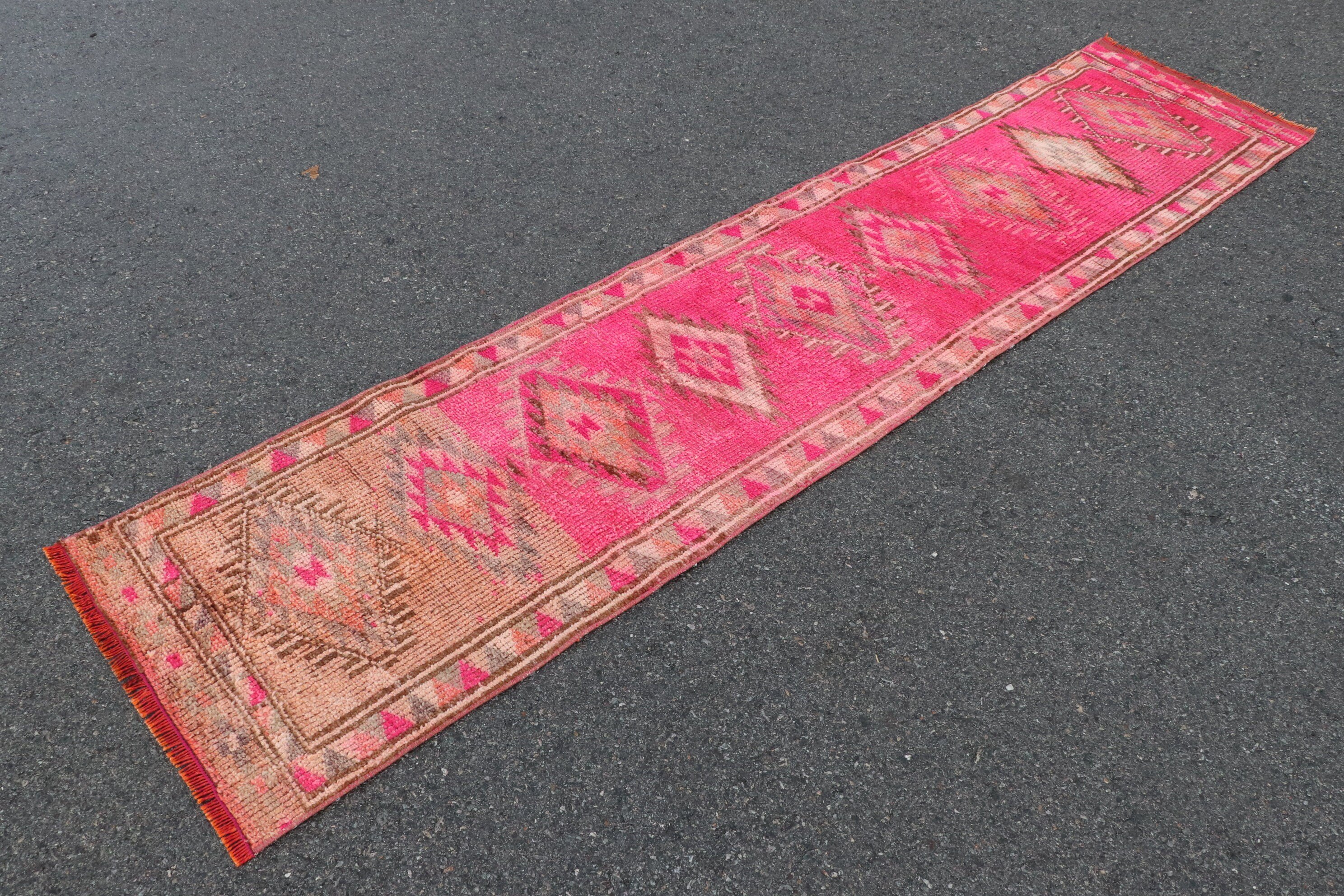 Oushak Halısı, Türk Halısı, 2.3x10.2 ft Runner Halıları, Mutfak Halısı, Turuncu Yer Halıları, Fas Halısı, Koridor Halısı, Mutfak Halıları, Vintage Halı