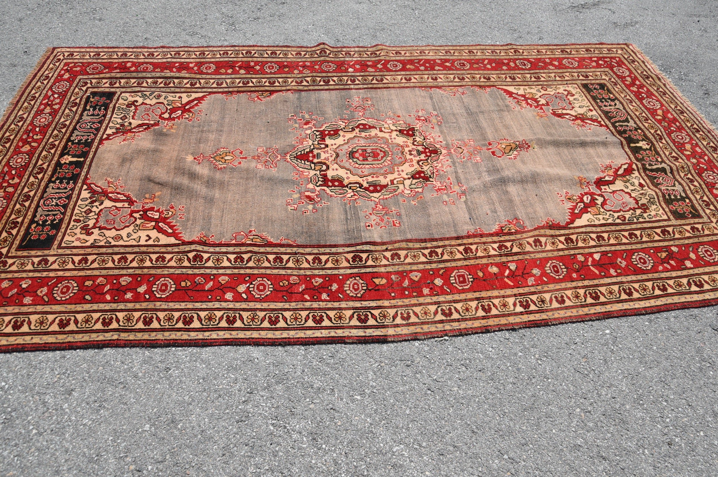 Fas Halısı, Oturma Odası Halıları, Yatak Odası Halısı, 5,9x10,2 ft Büyük Halı, Türk Halısı, Mutfak Halıları, Yurt Halısı, Vintage Halılar, Yemek Odası Halıları