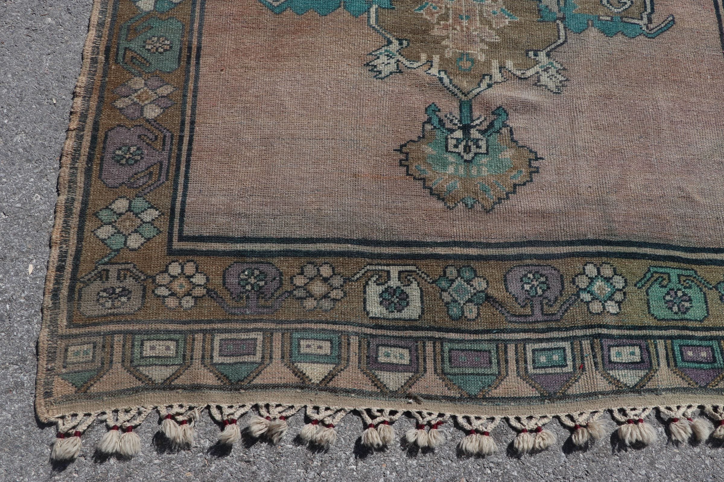 Soluk Halı, Türk Halısı, Anadolu Halıları, Harika Halılar, 4,9x12,5 ft Runner Halıları, Mutfak Halısı, Merdiven Halıları, Vintage Halılar, Yeşil Ev Dekorasyonu Halısı