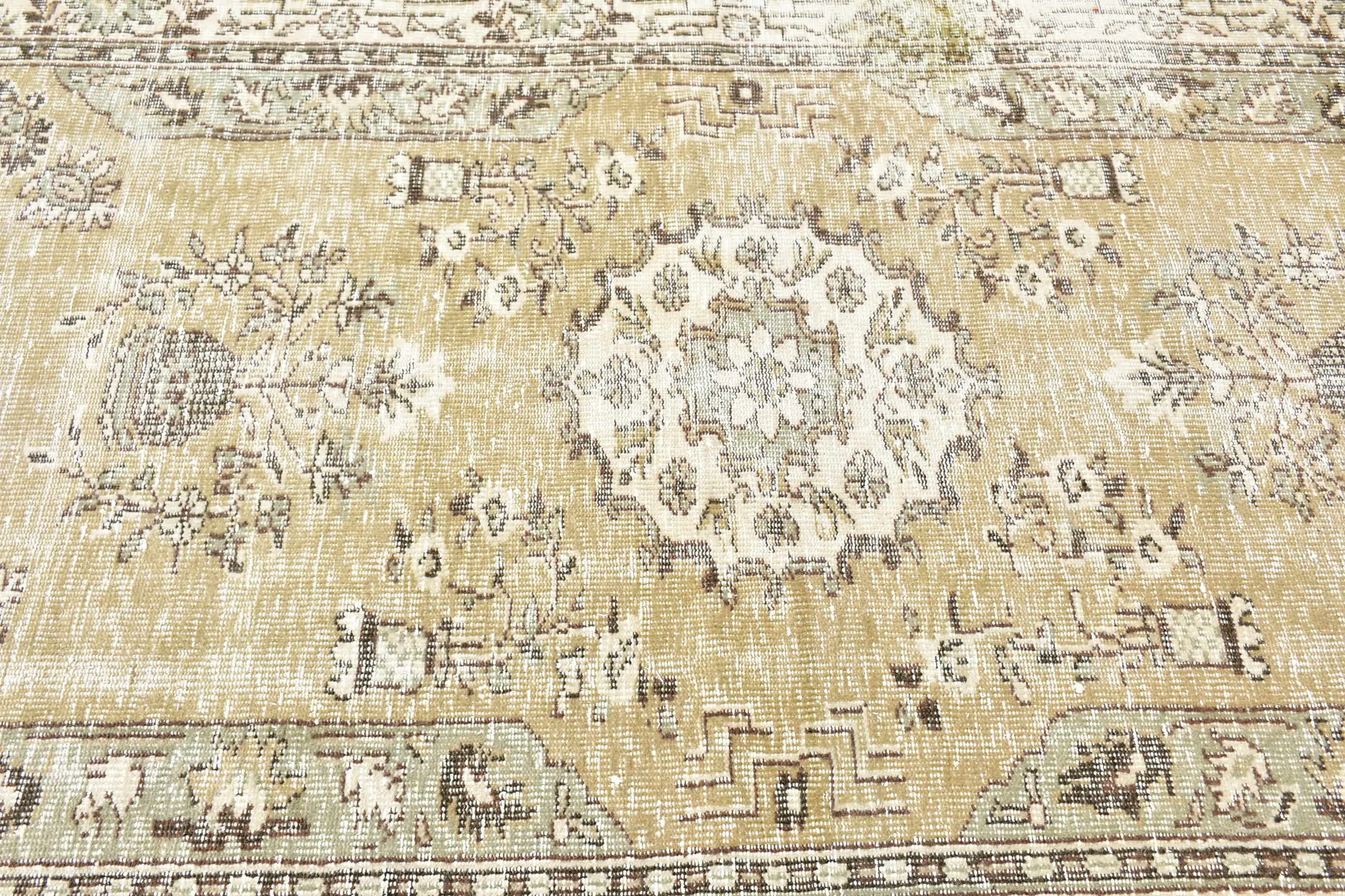 Anatolian Rug, 4.9x8.1 ft Area Rug, Beige Anatolian Rug, Turkish Rug, Vintage Rug, Dining Room Rug, Nursery Rugs, Cute Rugs