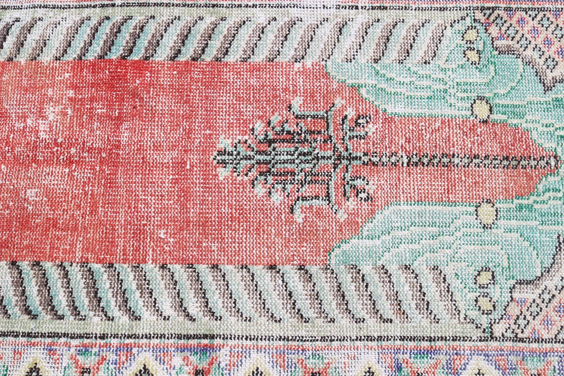 Paspas Halı, Mavi Anadolu Halı, Araba paspası Halı, Türk Halı, Mutfak Halı, 71x144 cm Küçük Halı, Antik Halı, Giriş Halı, Giriş Halı