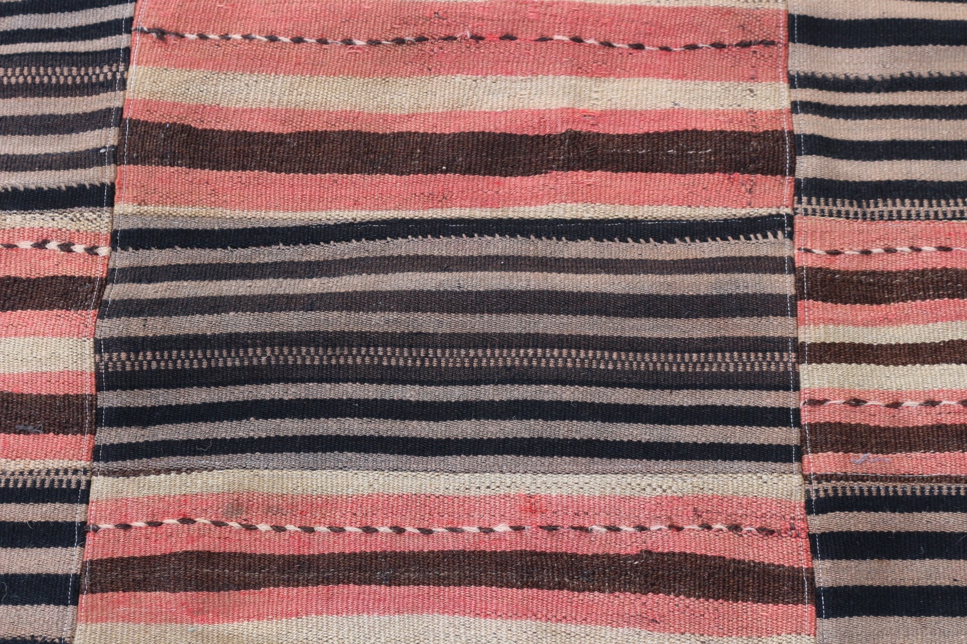 Kahverengi Yatak odası Kilim, Antik Kilim, Nostaljik Kilim, Merdiven Kilim, Yolluk Kilim, Yolluk Kilim, 61x610 cm Yolluk Kilim