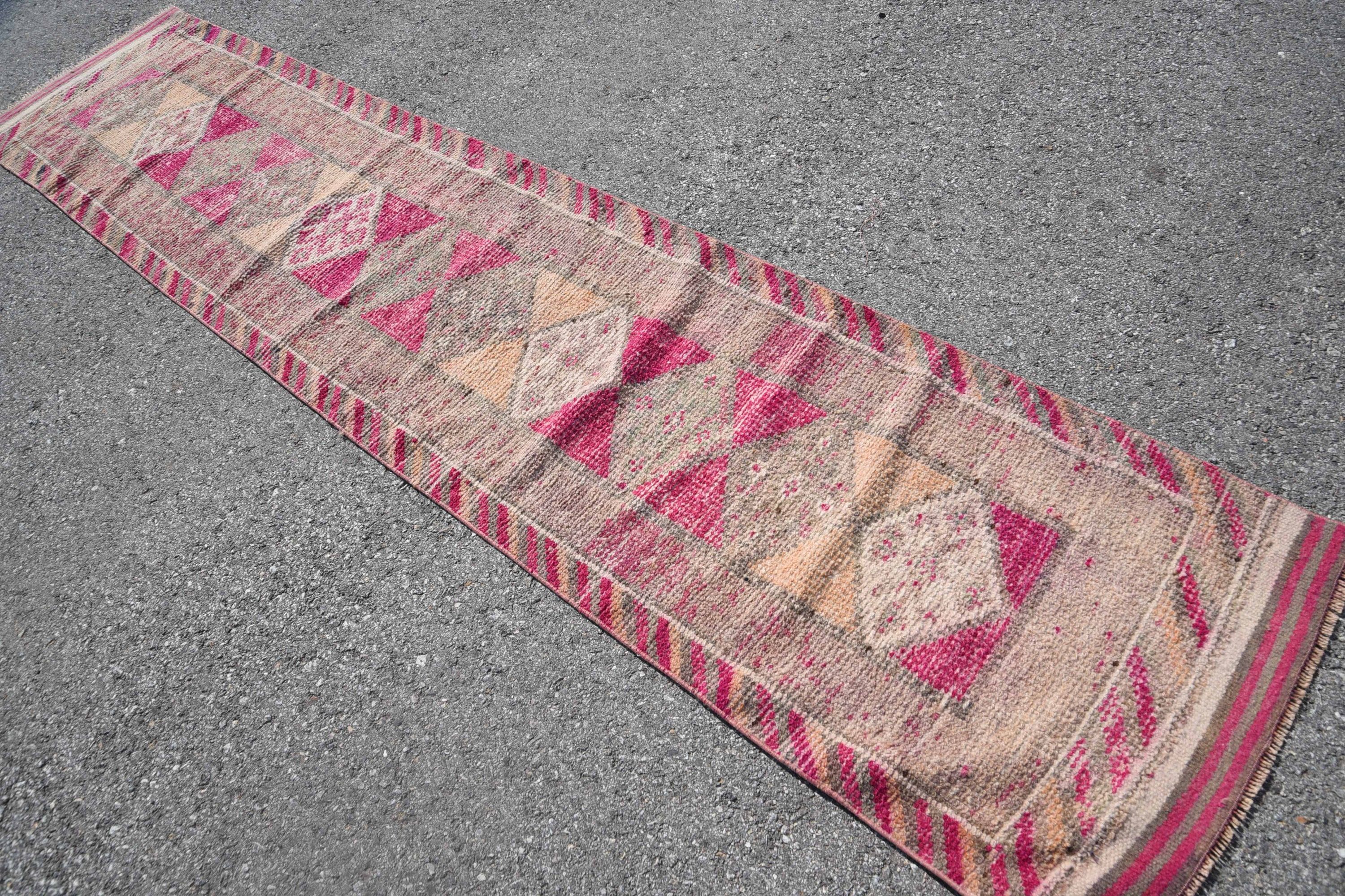 Merdiven Halıları, Mutfak Halısı, 2.4x11.3 ft Yolluk Halısı, Koridor Halıları, Türk Halıları, Sevimli Halı, Renkli Halı, Vintage Halı, Koridor Halıları